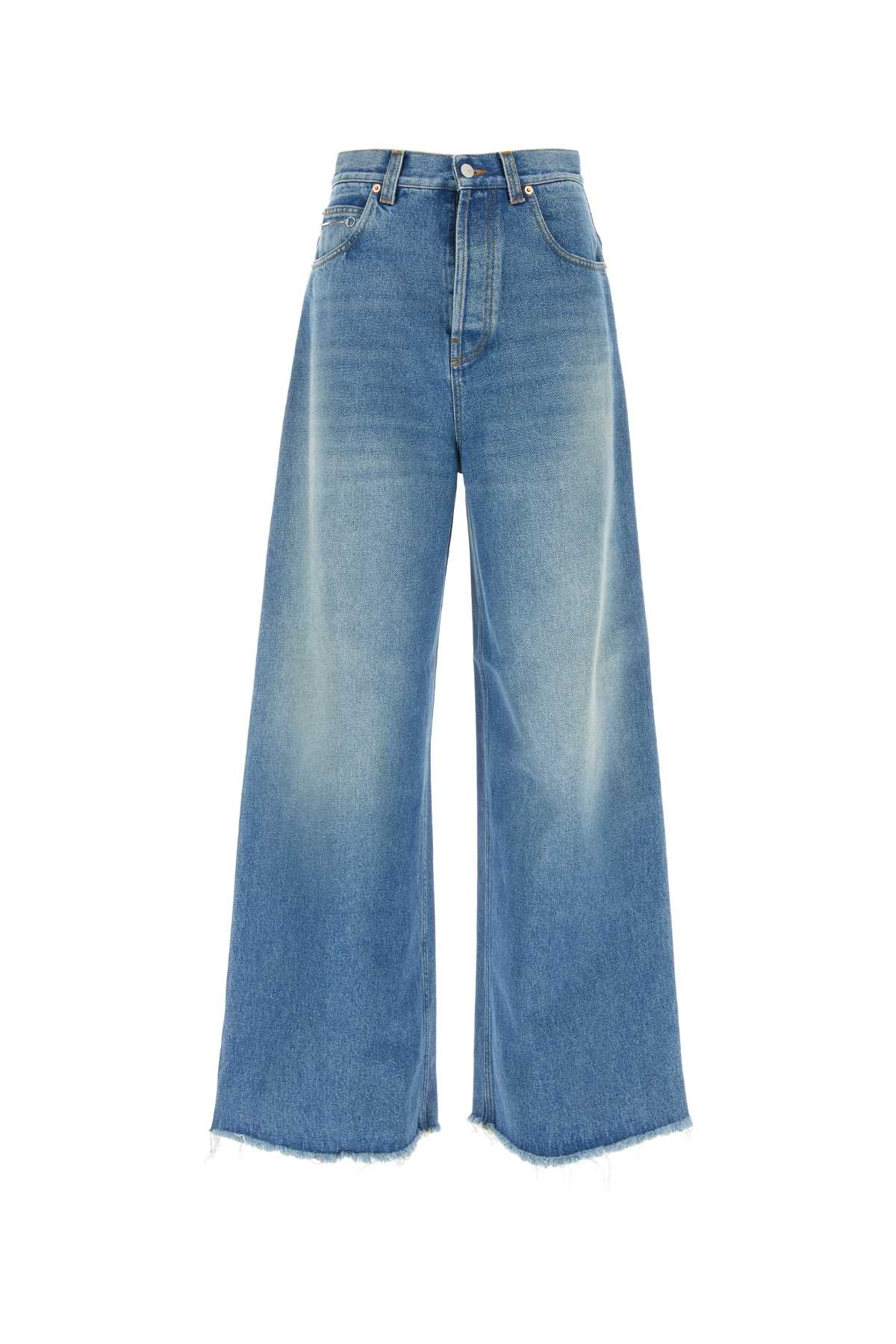 Denim Wide-leg Jeans