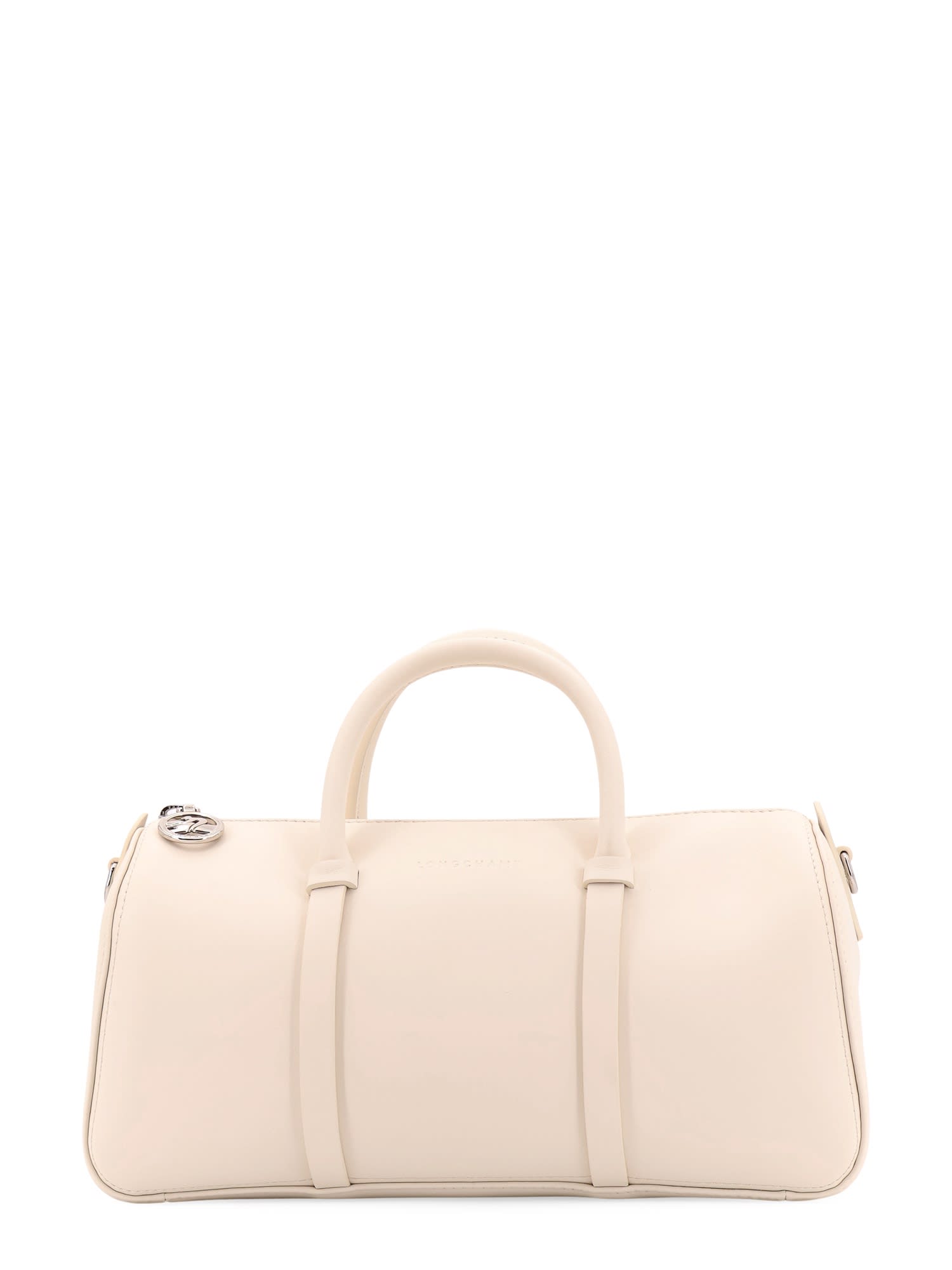 Shop Longchamp Daylong M Handbag In Beige