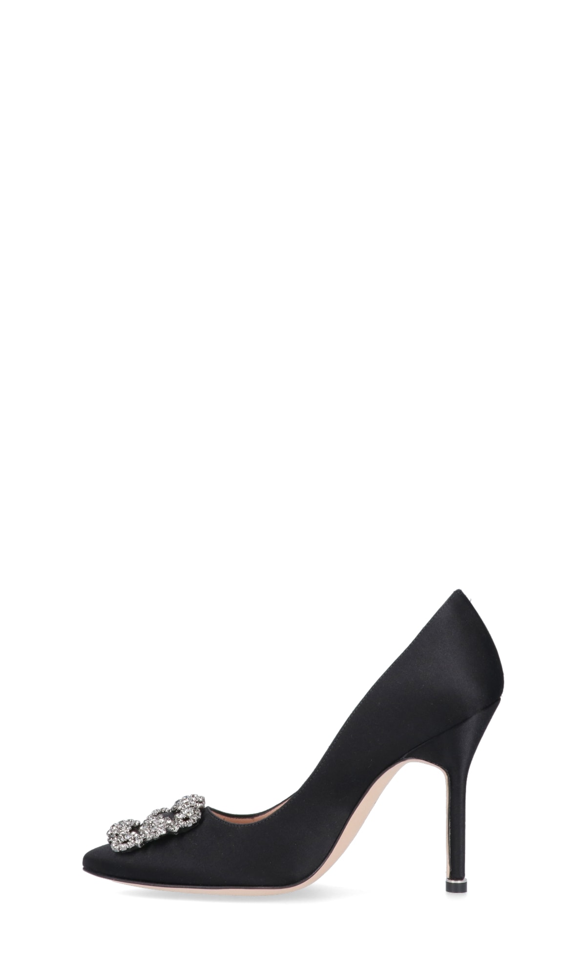 Shop Manolo Blahnik High-heeled Shoe In Black