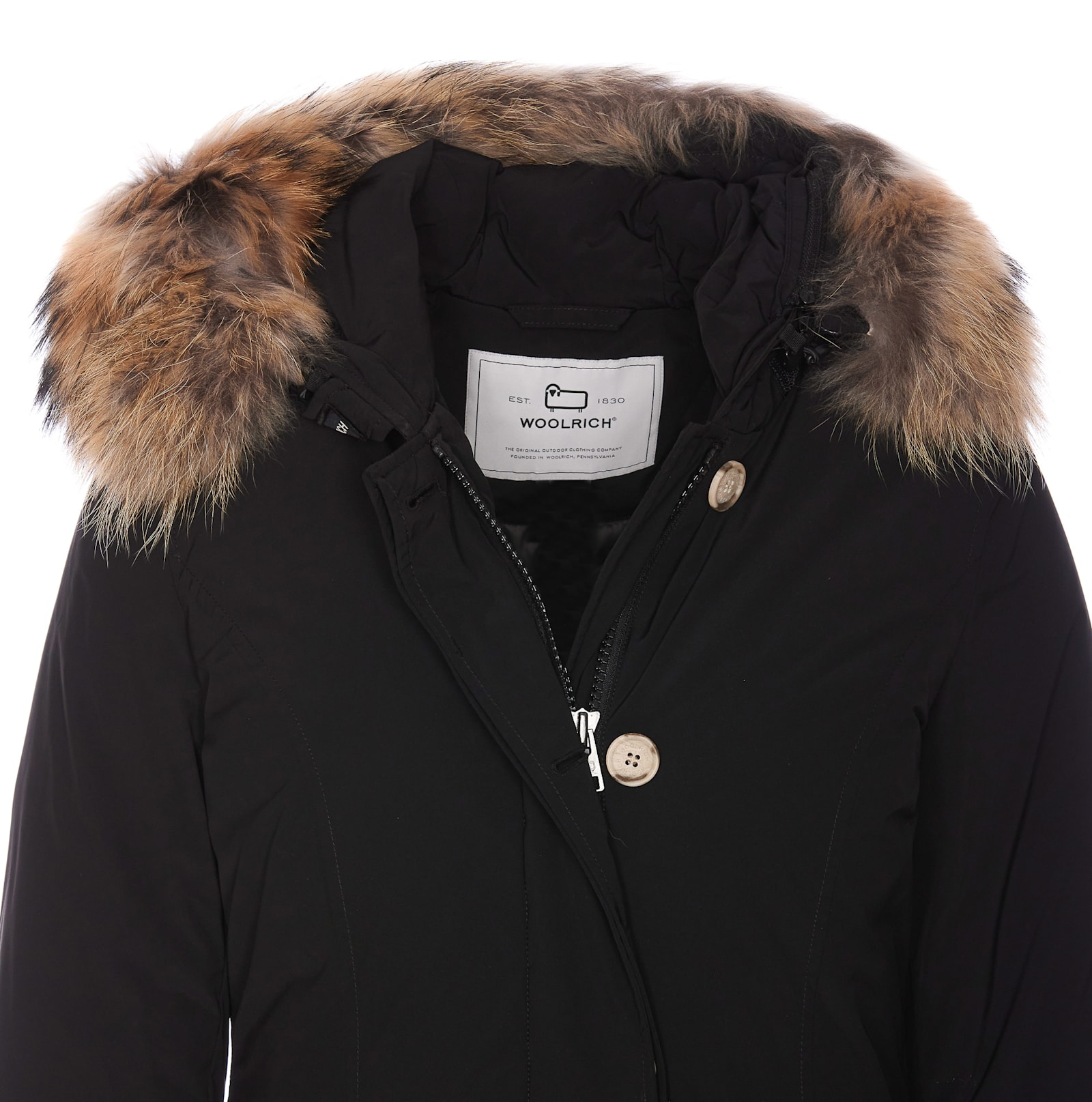 Shop Woolrich Arctic Parka In Black