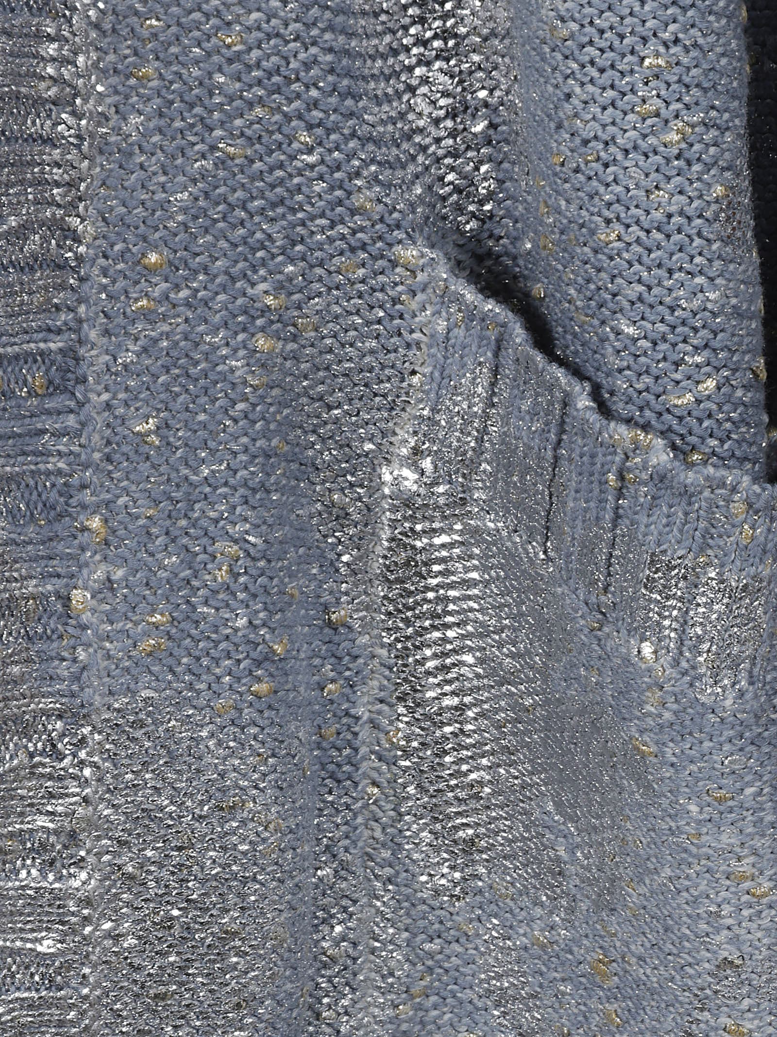 Shop Avant Toi Sweaters Clear Blue In Titanium