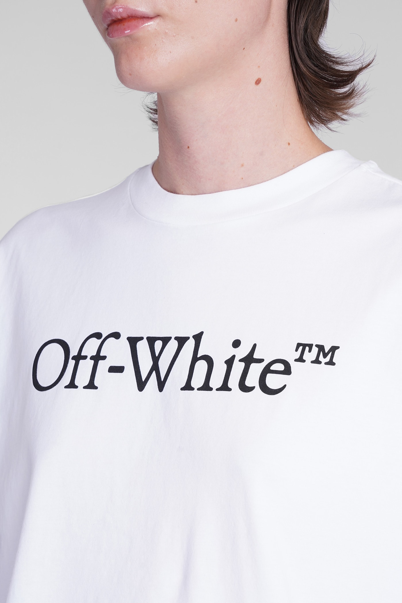 Shop Off-white T-shirt In White Cotton