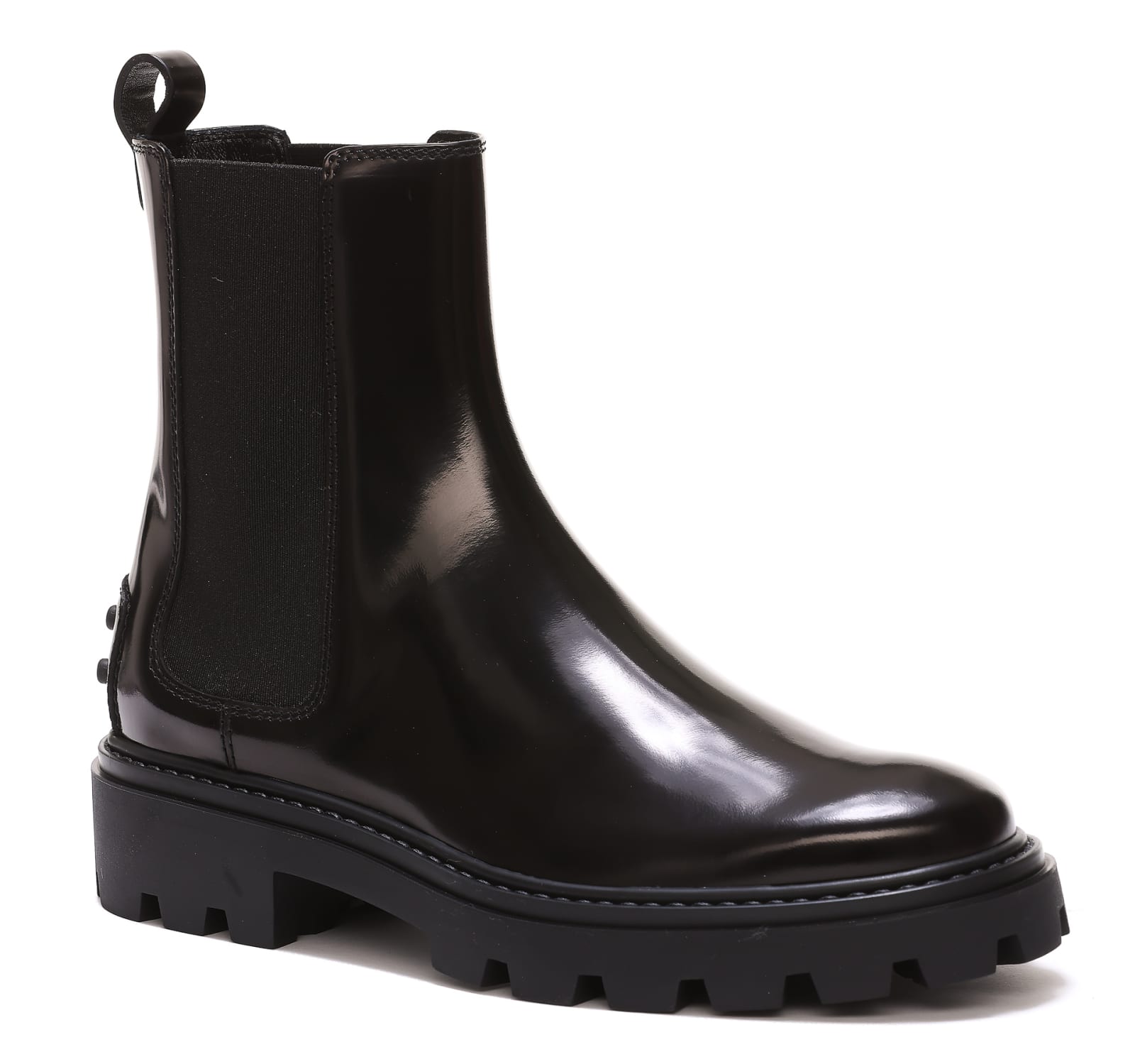 Shop Tod's Chelsea Boot In Nero