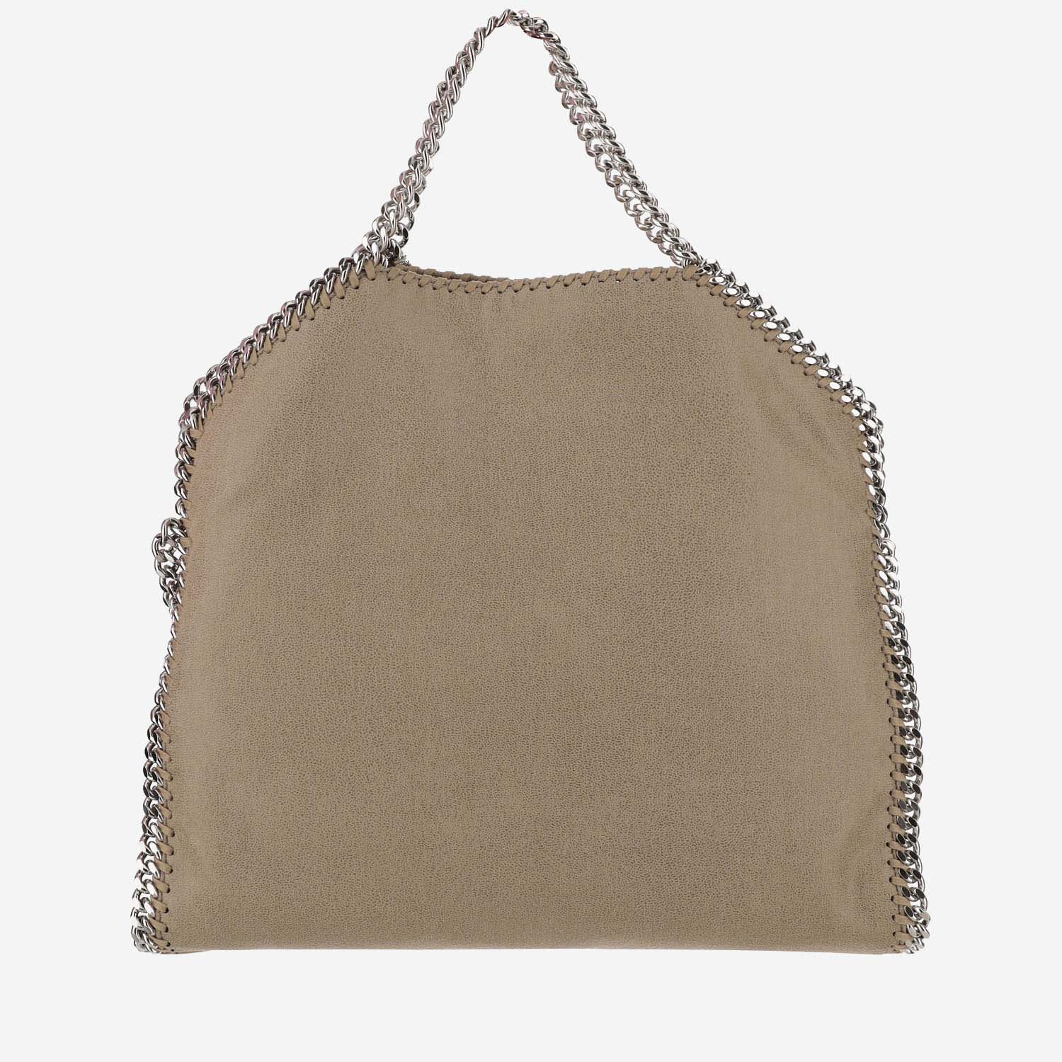 Shop Stella Mccartney Falabella Tote Bag In Caramello