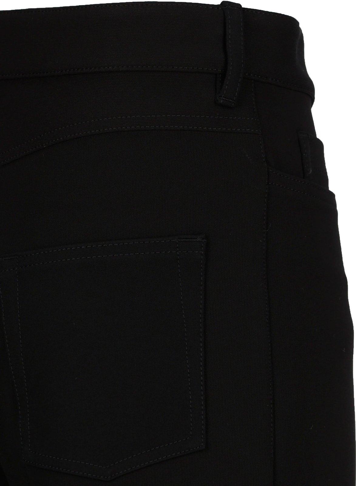 Shop Balenciaga Straight-leg Tailored Trousers In Black