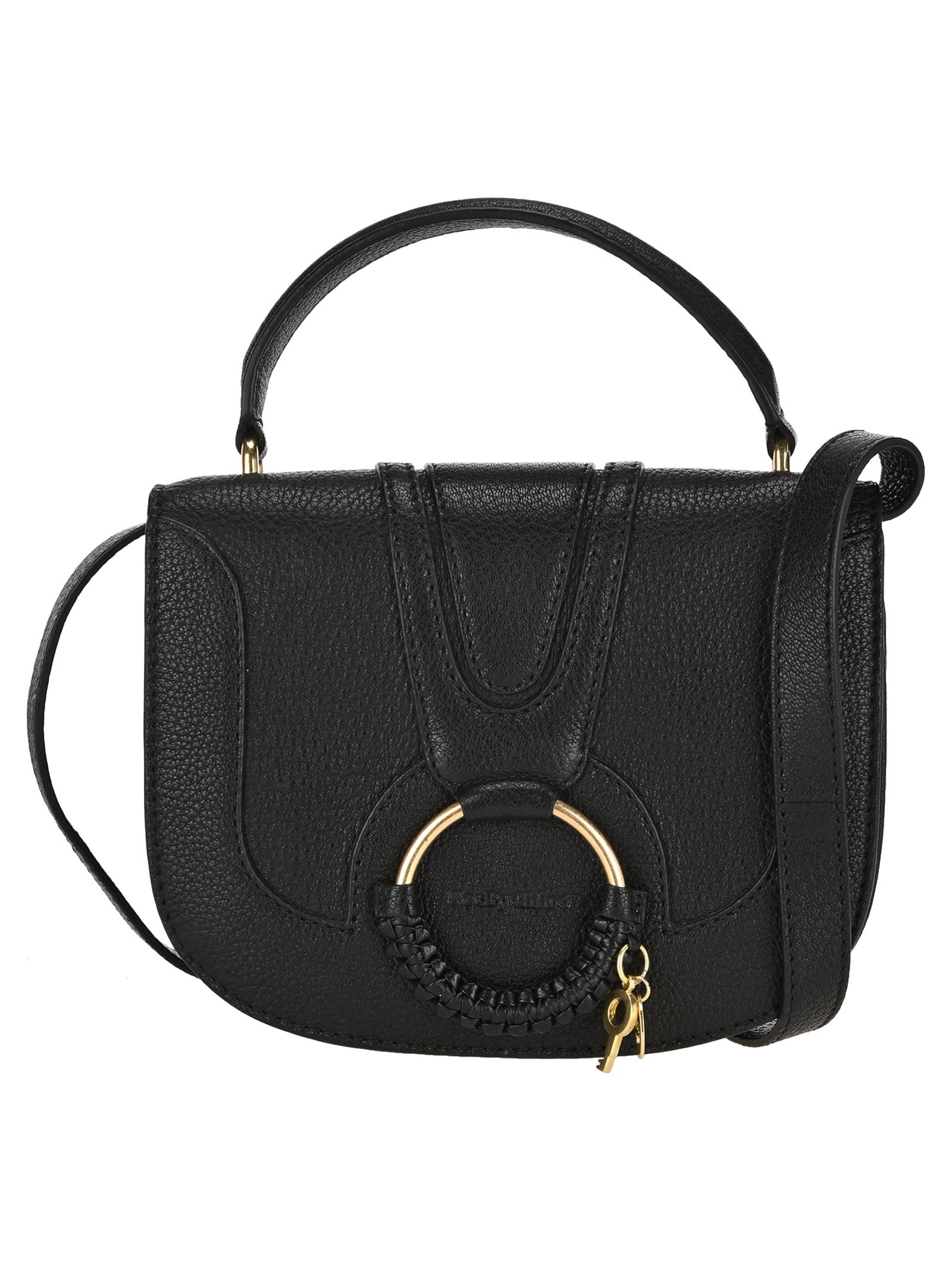 See By Chloé Hana Medium Cross-body Handbag Oxydized Black See By Chlo