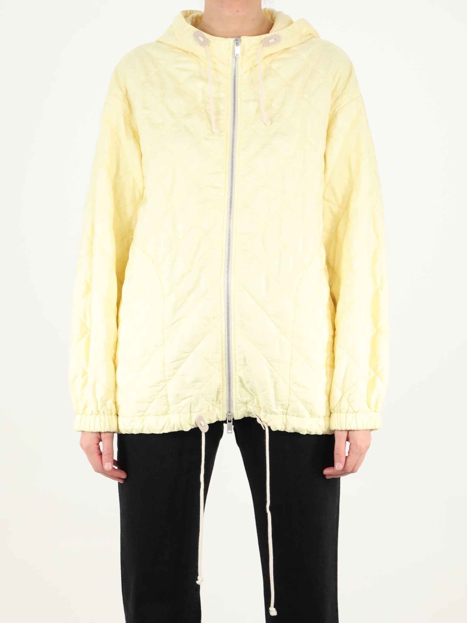 Jil Sander Yellow Quilted Jacket