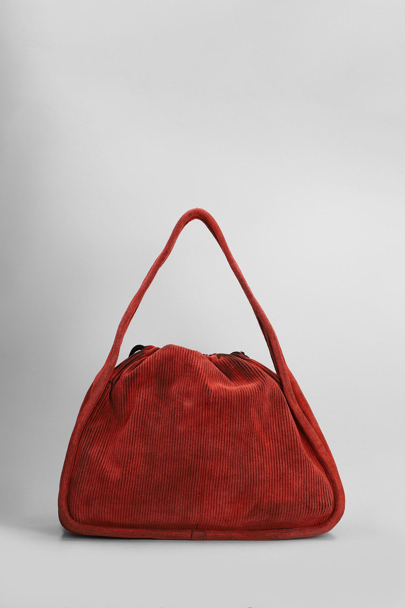 Shop Alexander Wang Ryan Large Hand Bag In Red Cotton