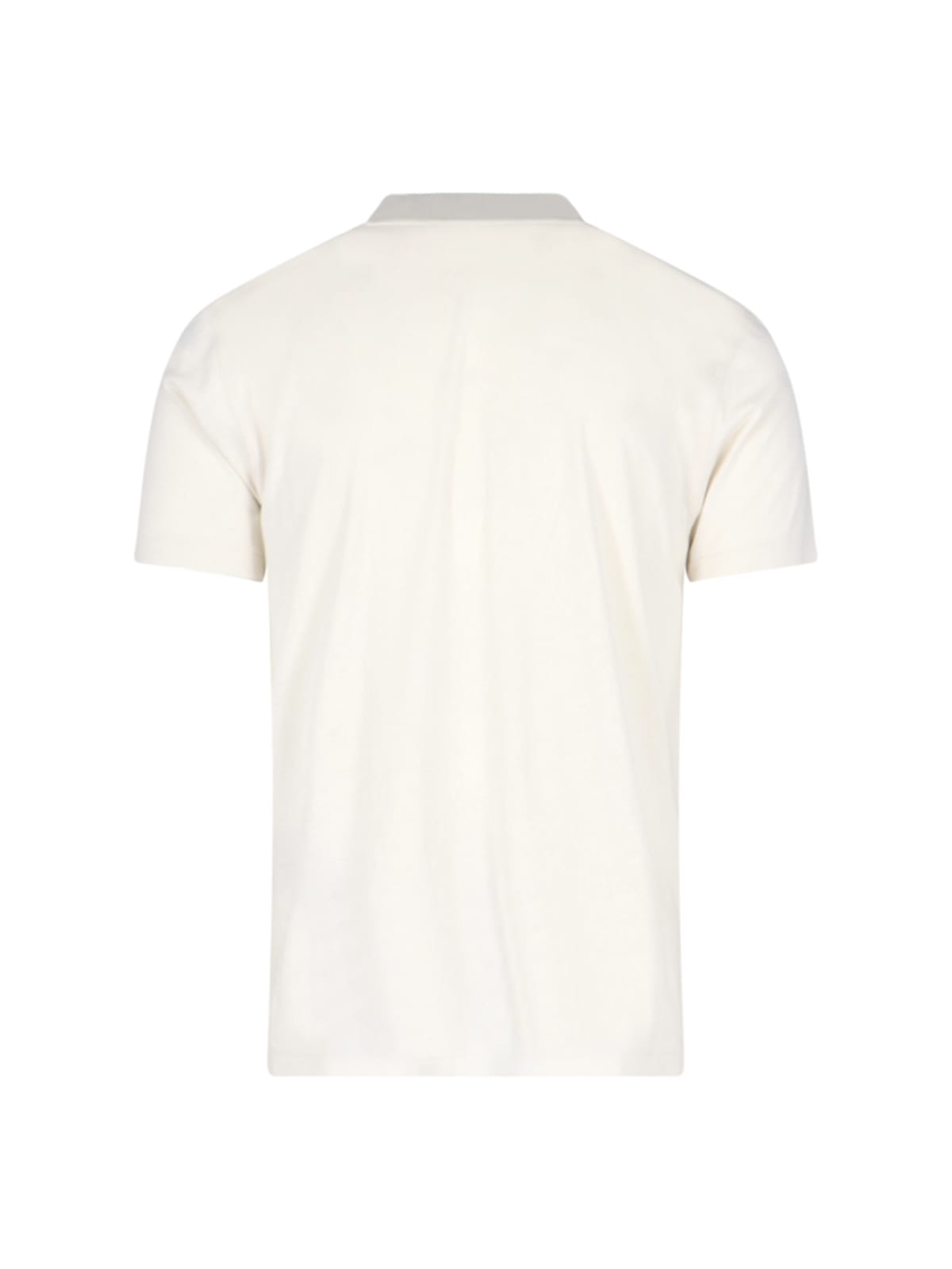 Shop Tom Ford Basic T-shirt In Ecru