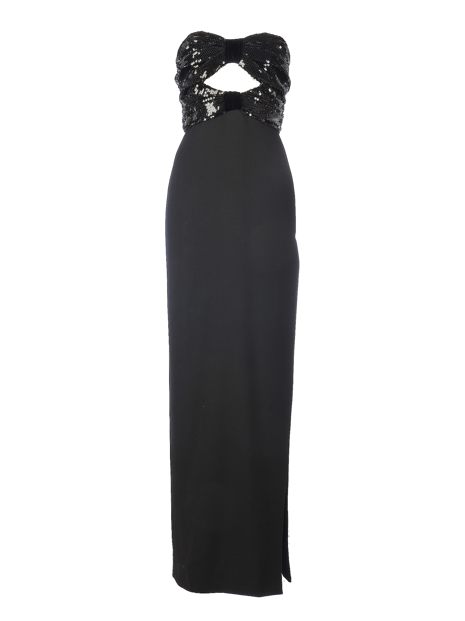 Saint Laurent Evening Paillettes Long Dress