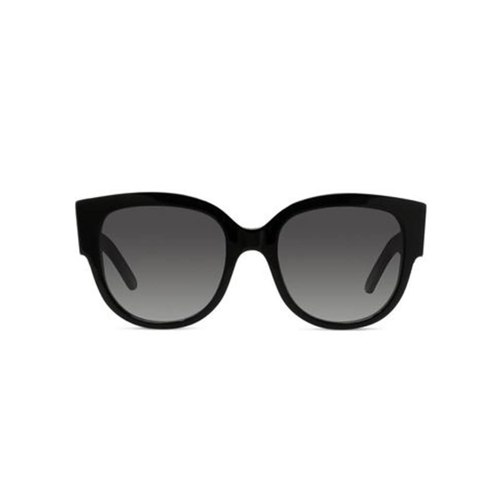Shop Dior Sunglasses In Nero/grigio Sfumato