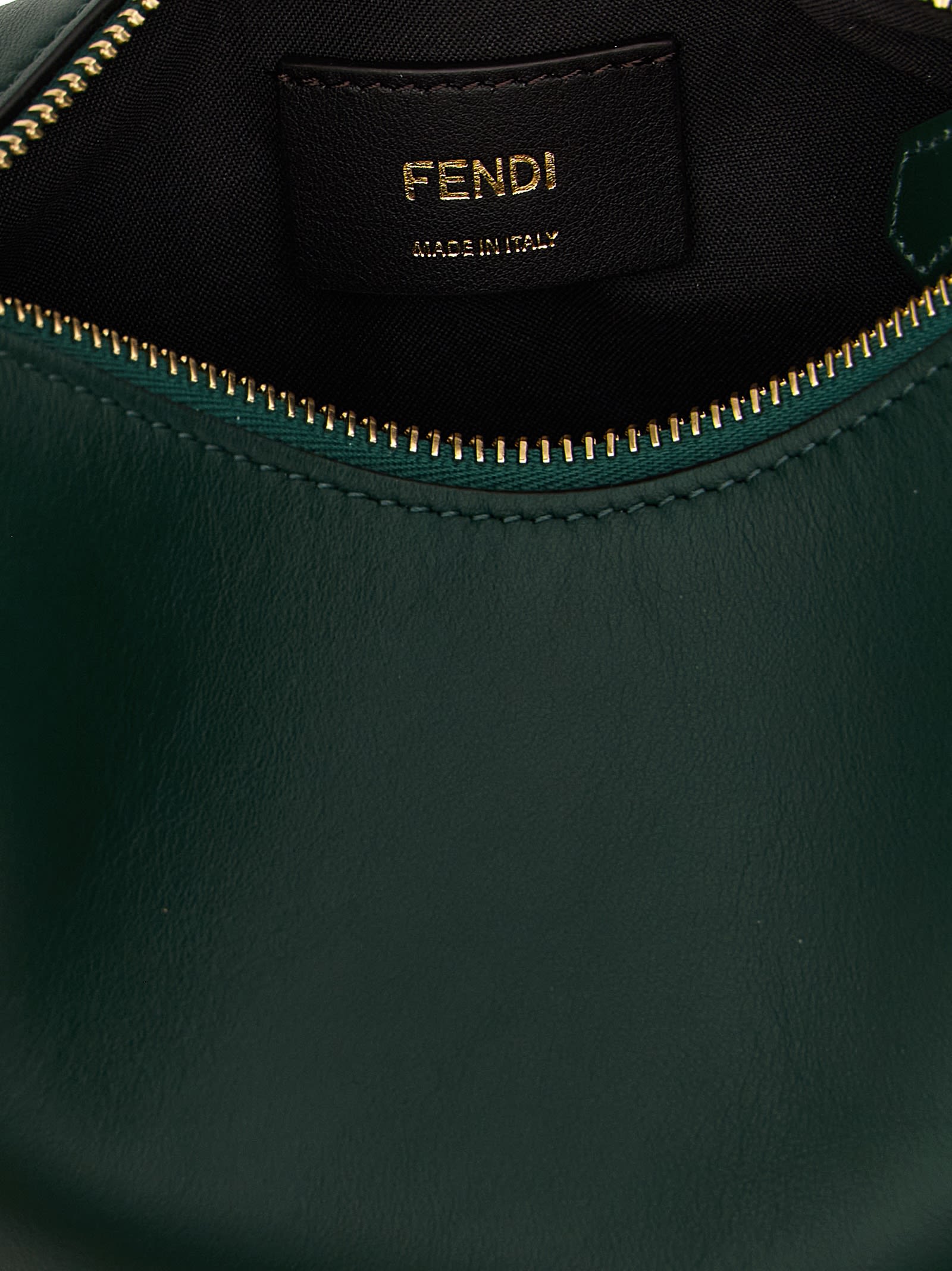 Fendi Graphy Mini Handbag In Green