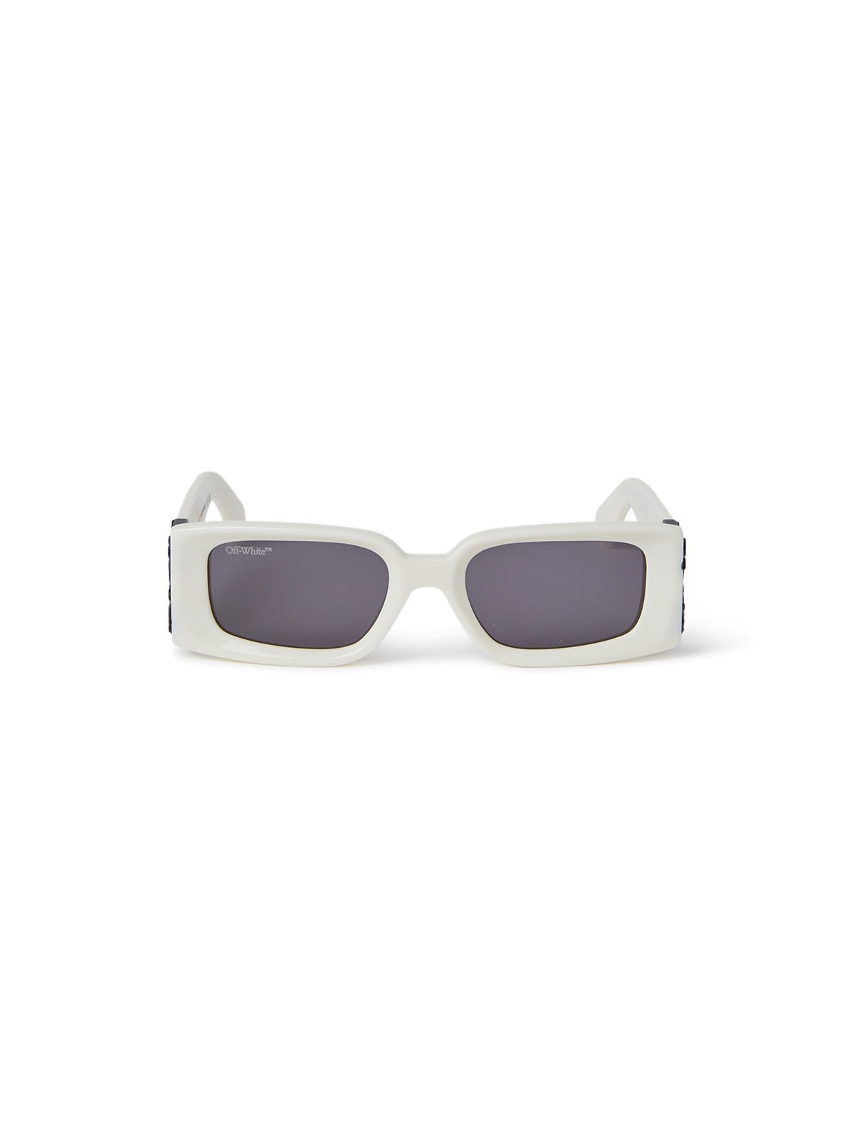 Shop Off-white Oeri098 Roma Sunglasses In White