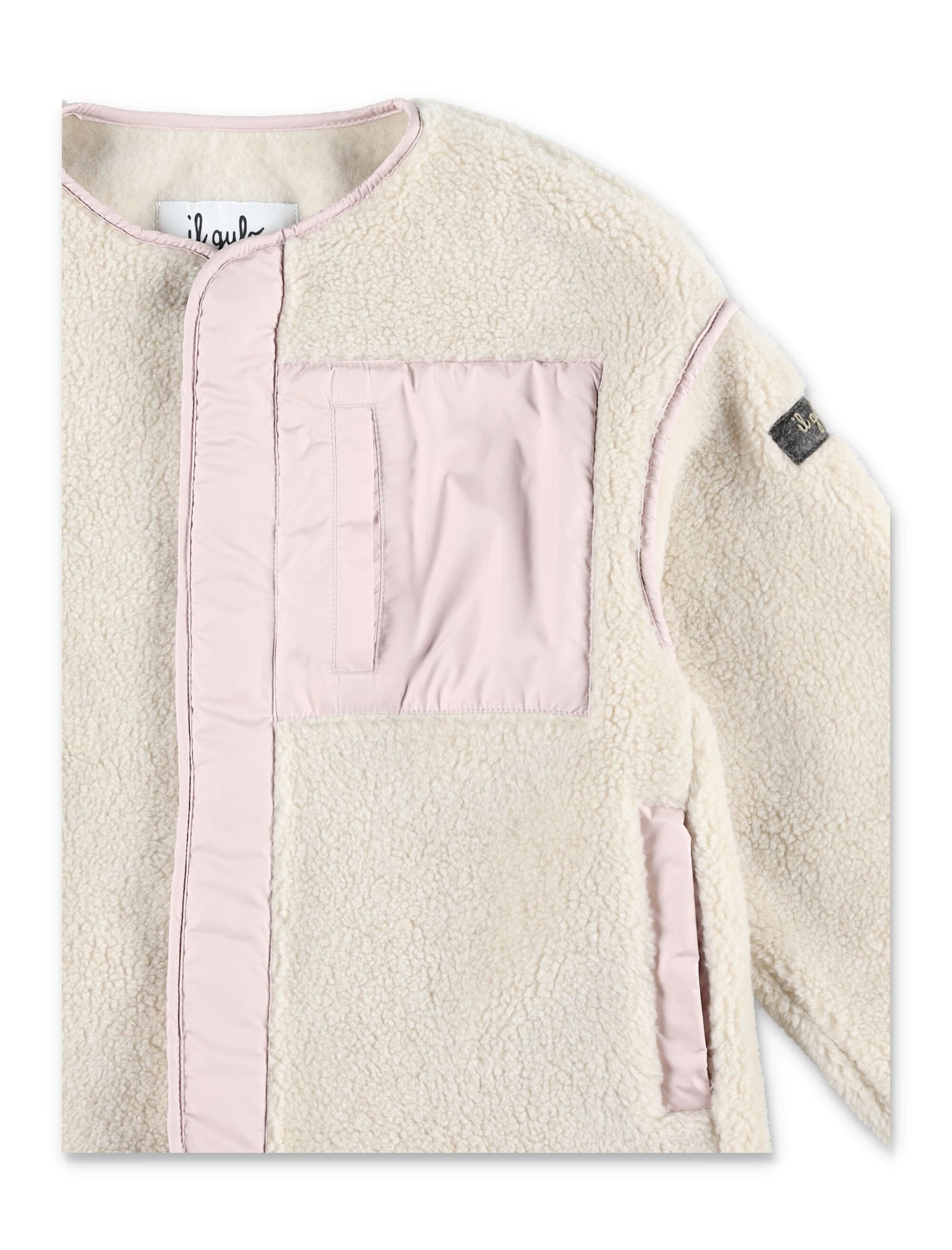 IL GUFO KID - CURLY FLEECE JACKET 