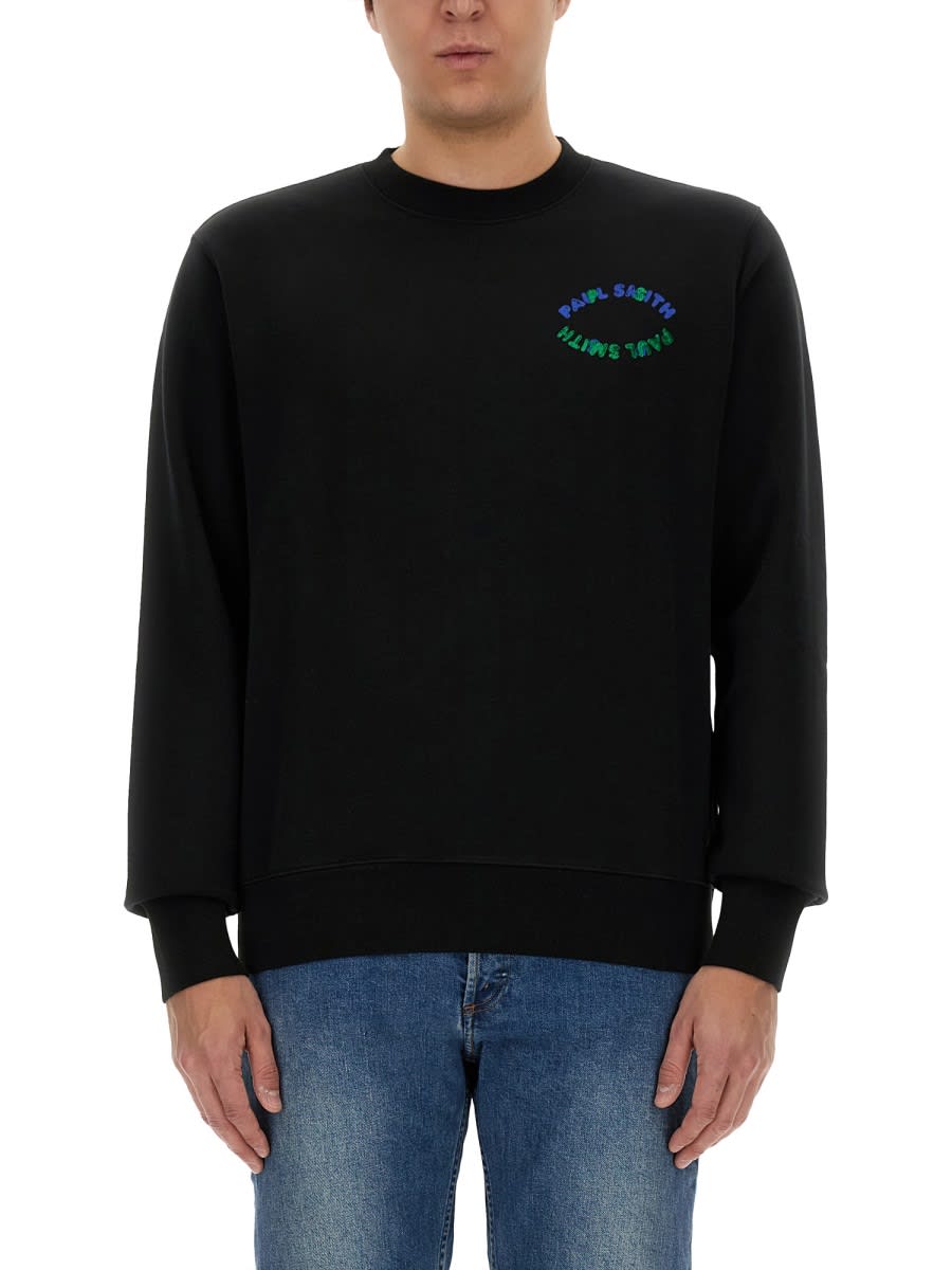 Shop Ps By Paul Smith Sweatshirt With Logo In Black