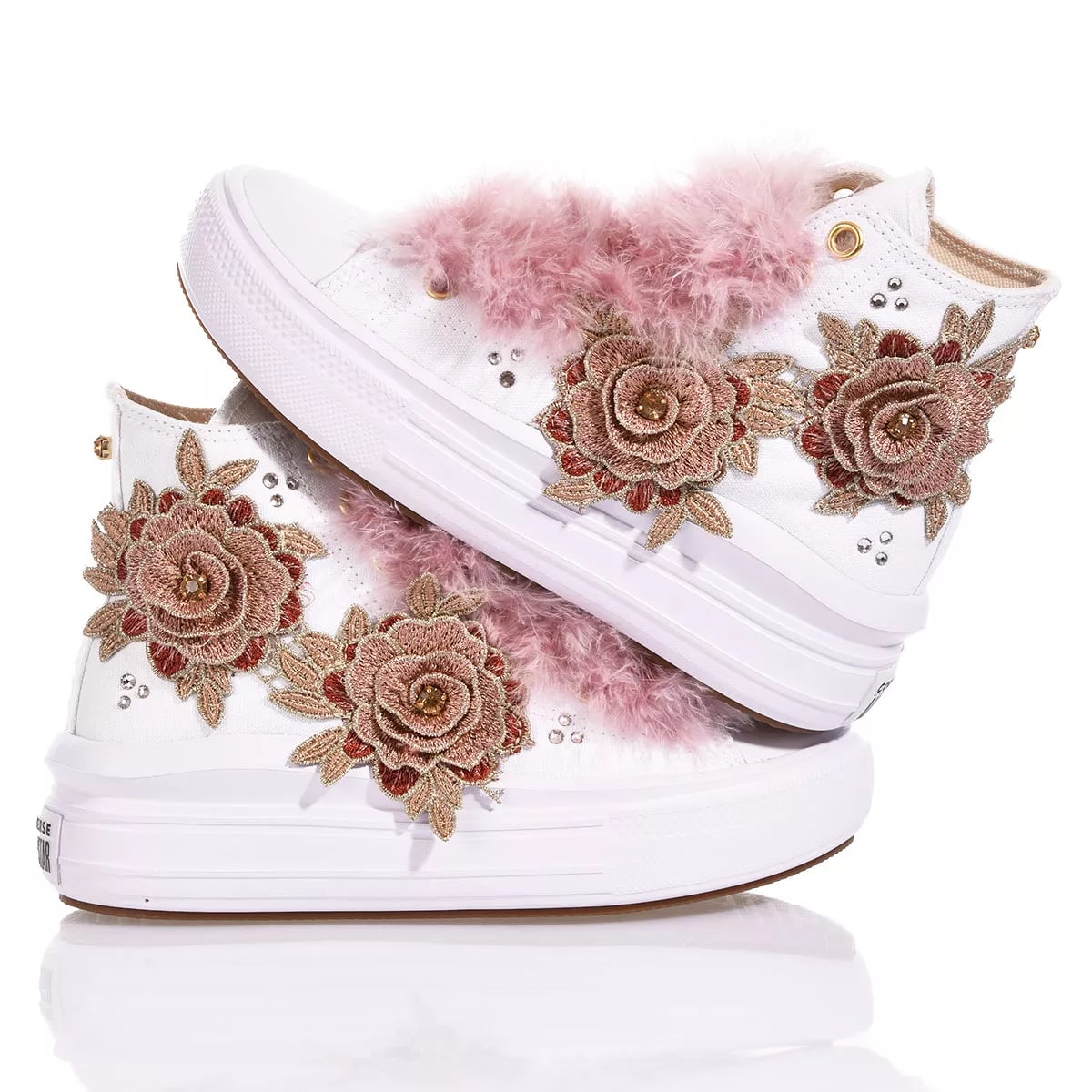 MIMANERA CONVERSE MOVE PLUMED ROSES 