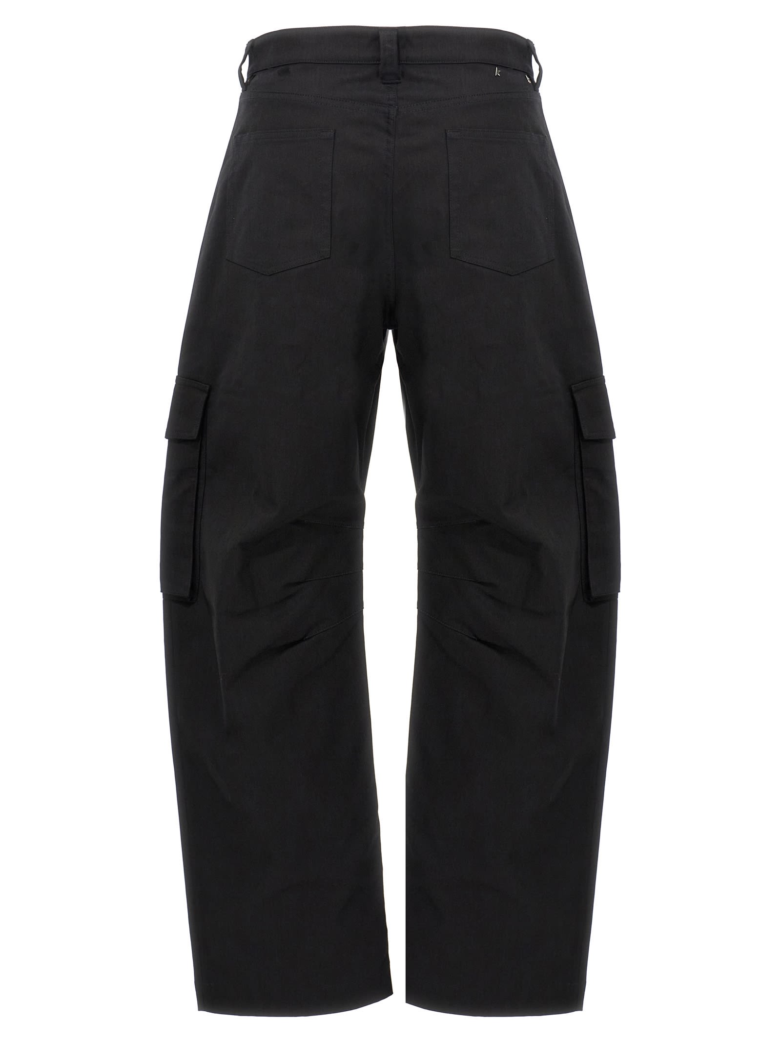 Shop Golden Goose Leniin Cargo Pants In Black