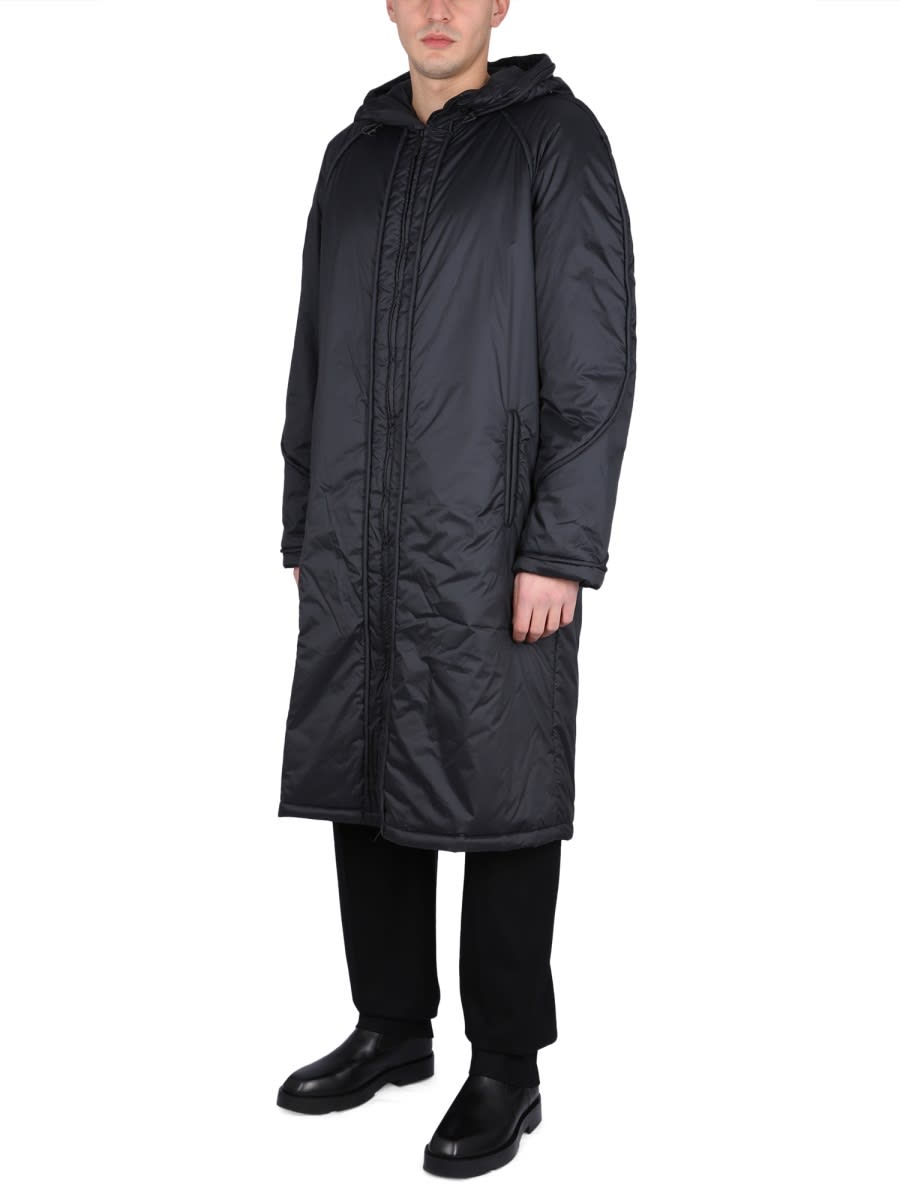 Shop Mcq By Alexander Mcqueen Tech Duvet Coat In Black