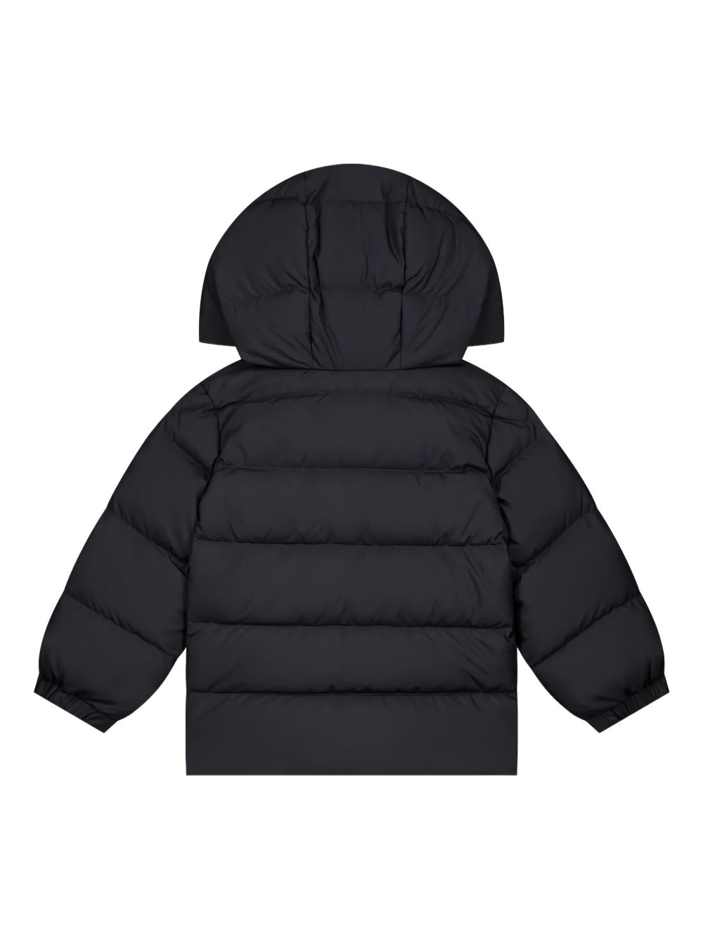 Moncler Enfant Sharon Down Jacket With Hood In Black