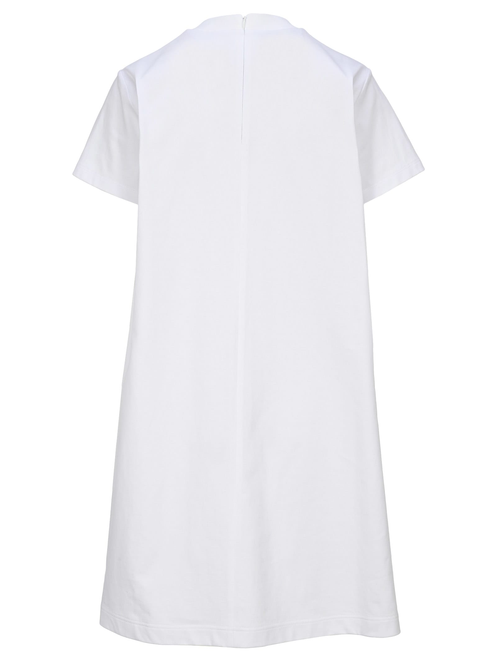 tee shirt dress white