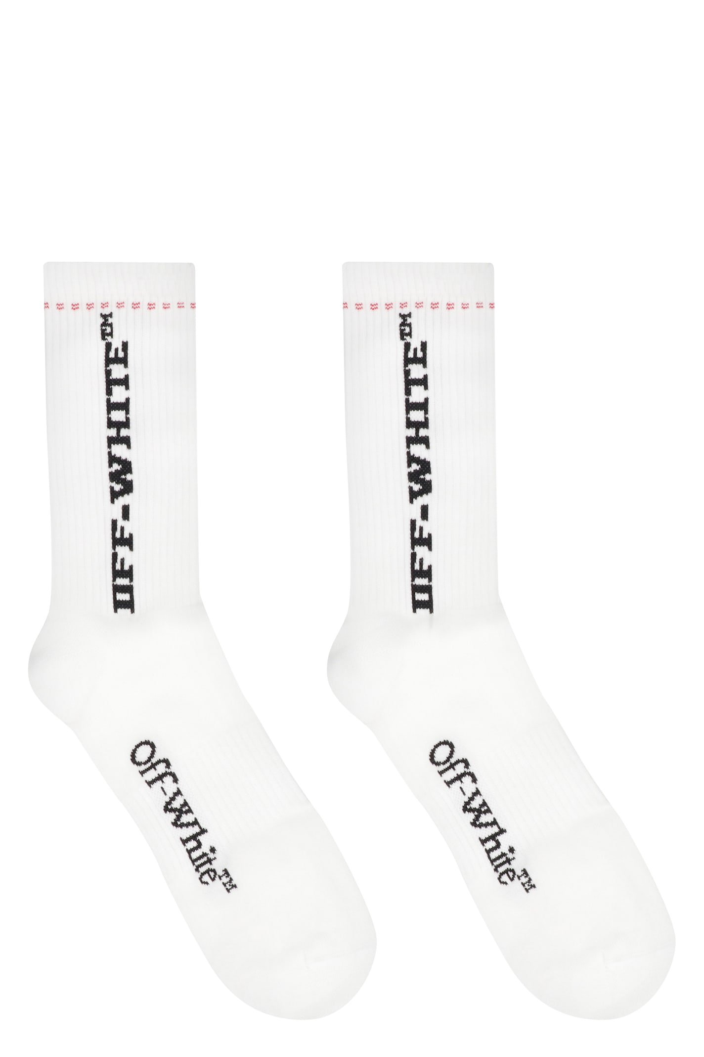 Cotton Socks With Logo