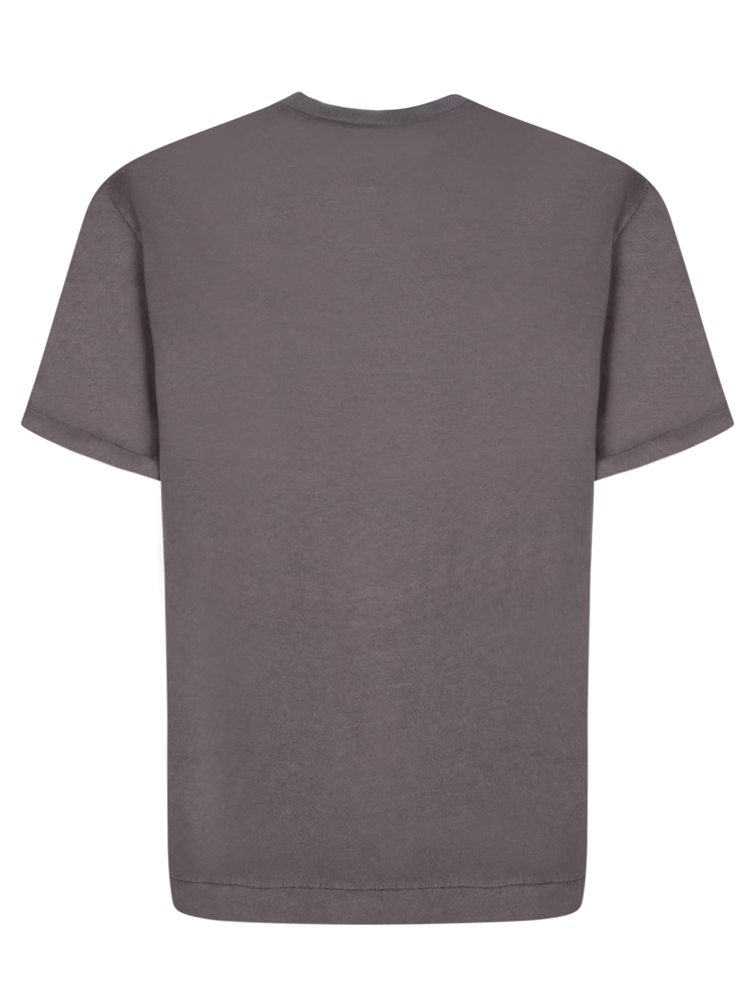 Shop Atomo Factory Washed Cotton T-shirt In Grey In White