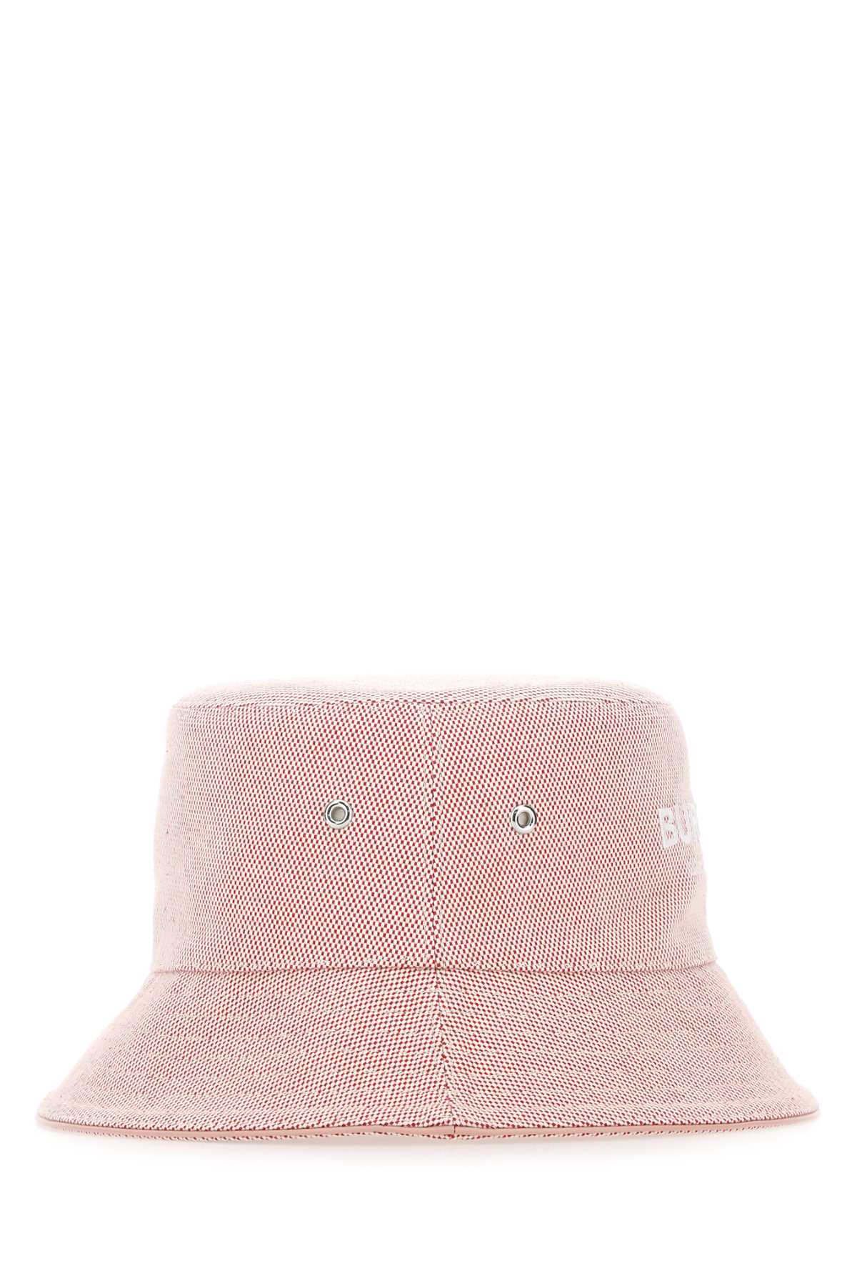 Burberry Pink Cotton Hat In A4587