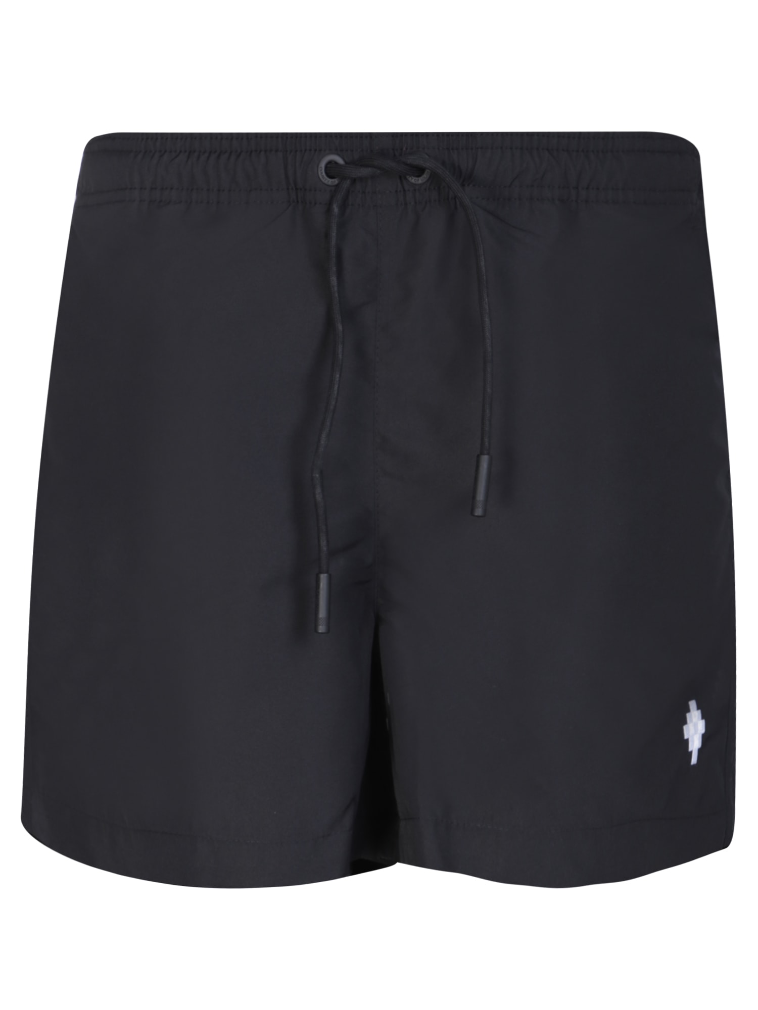 Colourful Cross Swim Shorts In Black