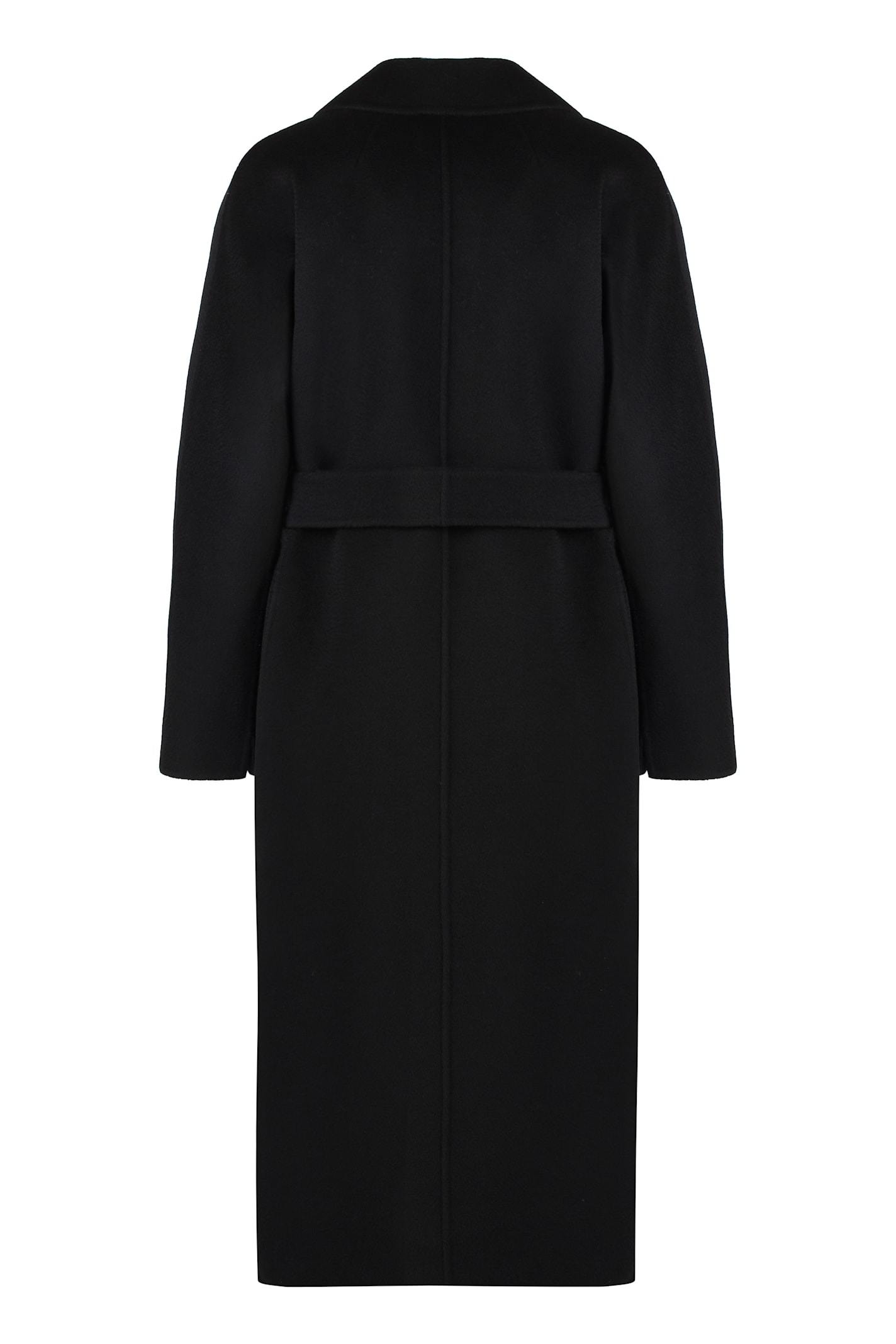 Shop 's Max Mara Amore Wool And Cashmere Coat In Black