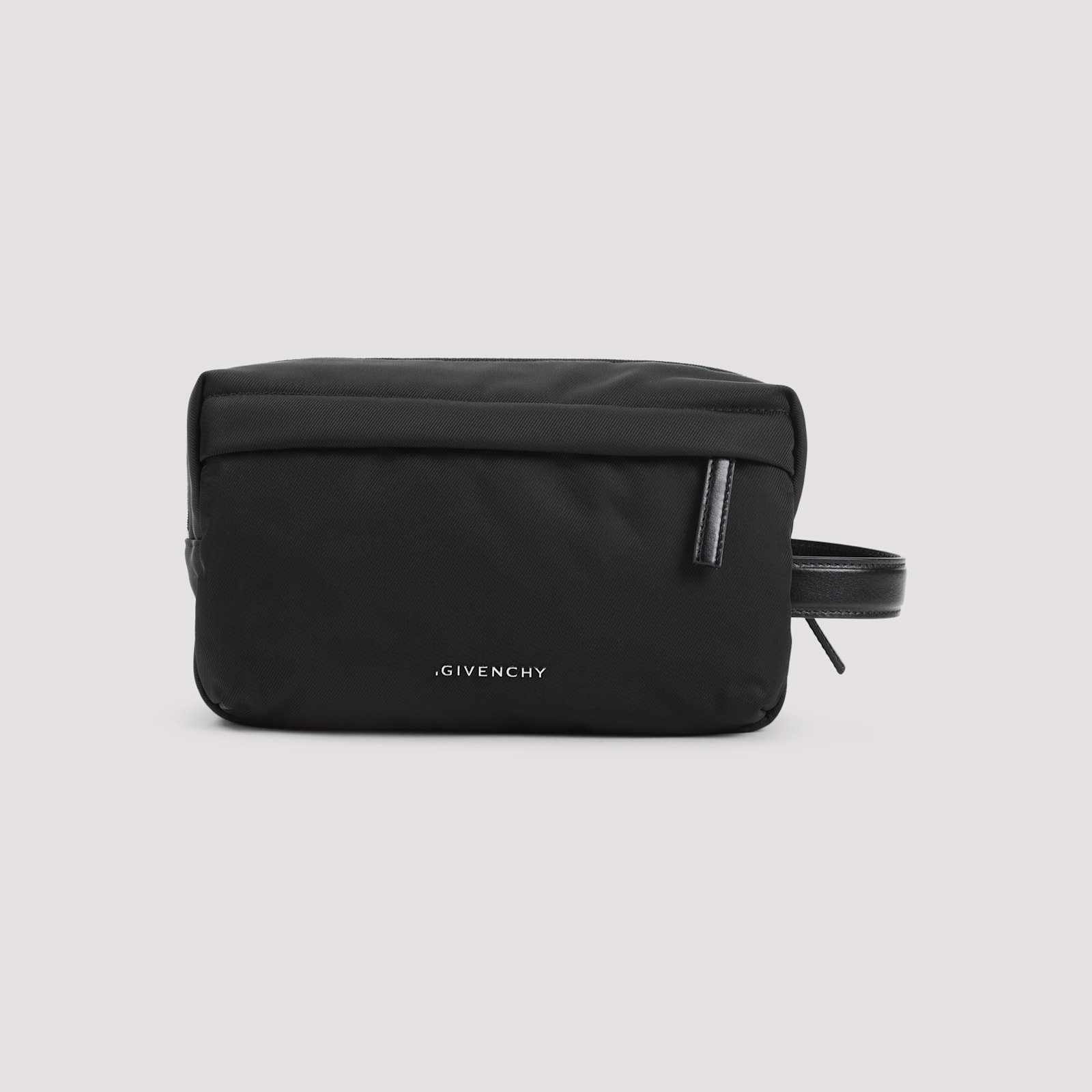 Givenchy Zip Essential Toilet Pouch In Black