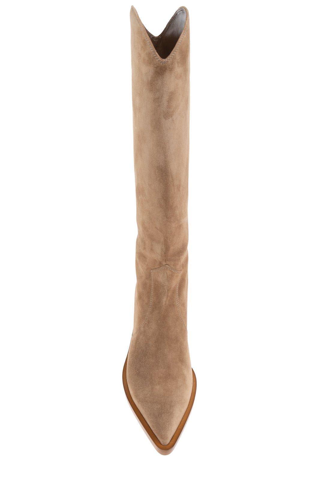 GIANVITO ROSSI WAYLON POINTED TOE BOOTS