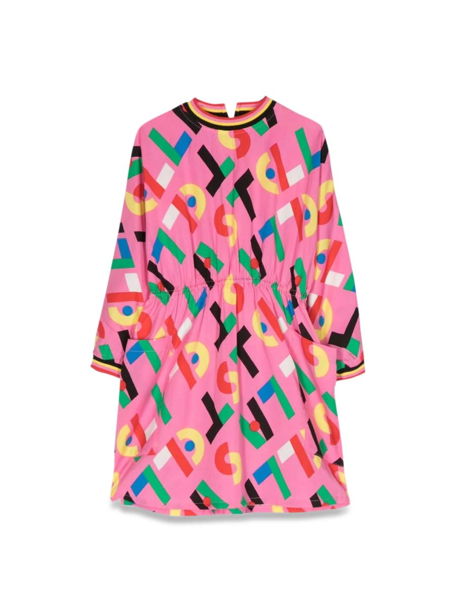Shop Stella Mccartney M/l Dress In Multicolour