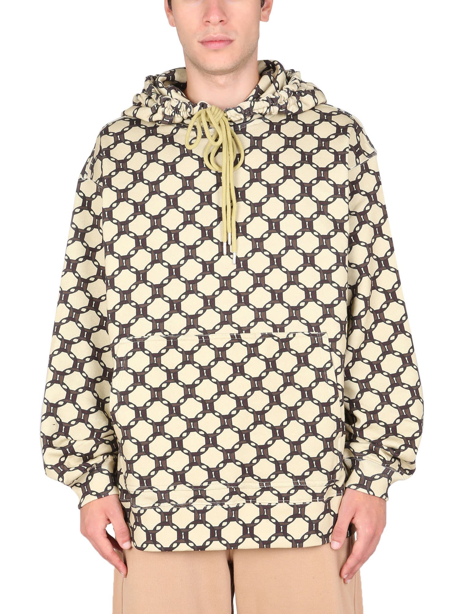 Dries Van Noten Sweatshirt With Geometric Print