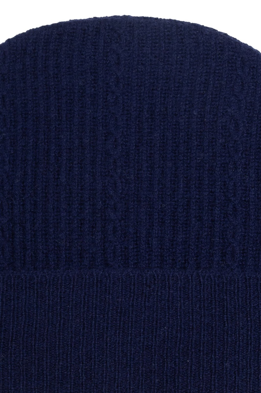 Shop Etro Logo Embroidered Knitted Beanie In Blue