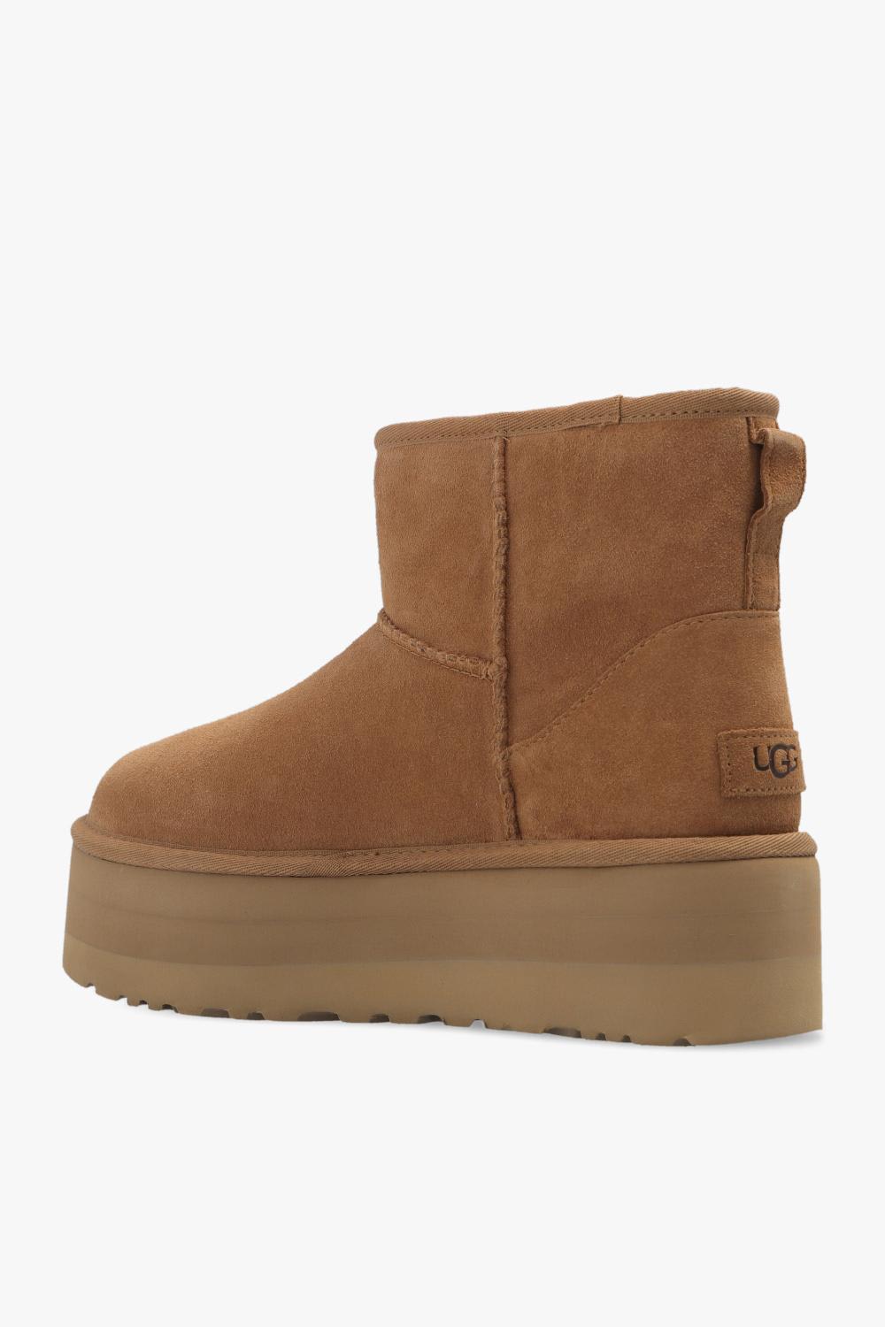 Ugg Classic Mini Platform Snow Boots In Brown