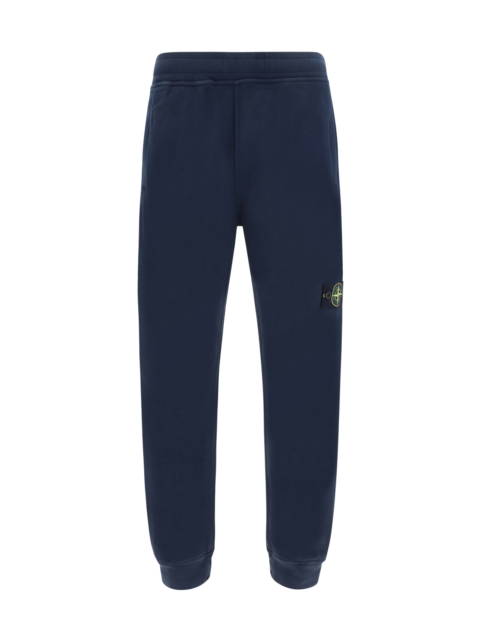 Shop Stone Island Sweatpants In Blue