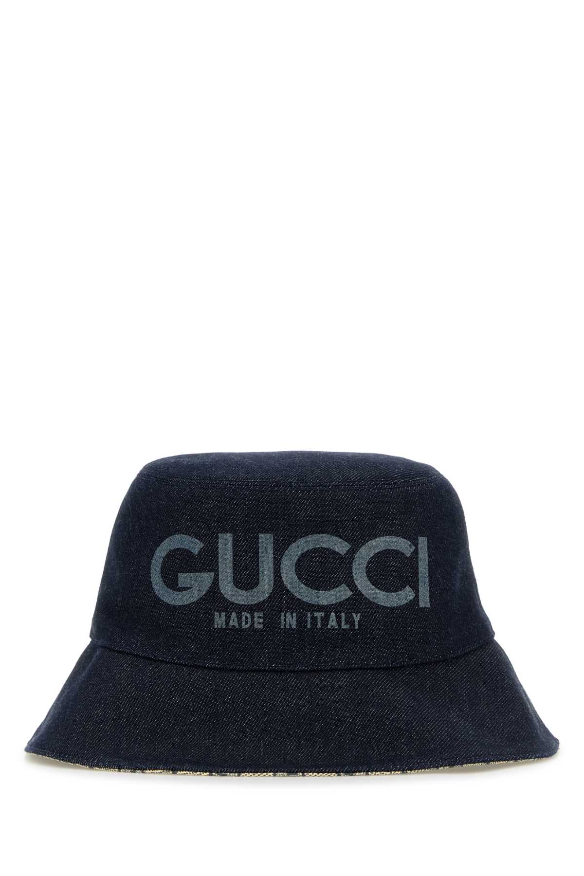 Gucci Casual Bucket Hat Wide Brim In Blue