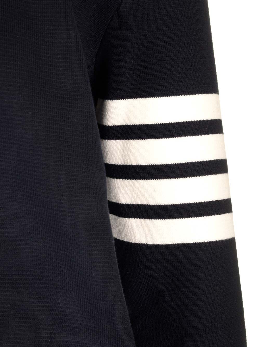 THOM BROWNE 4-BARCOTTON SWEATSHIRT 