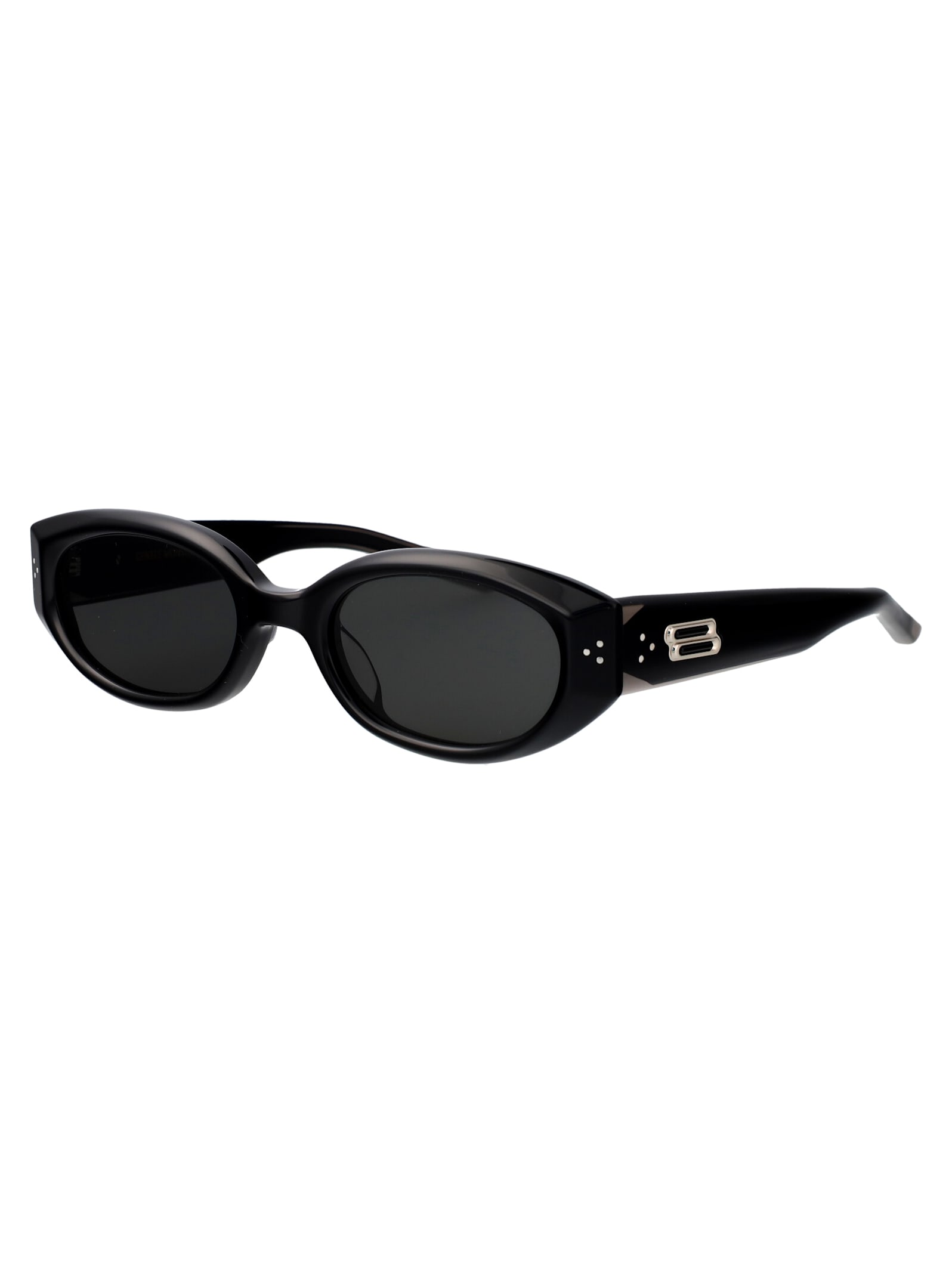 Shop Gentle Monster Void Sunglasses In 01 Black