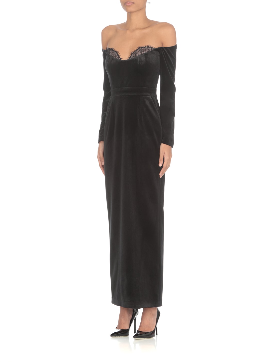 Shop New Arrivals Farah In Panthere Dress In Black