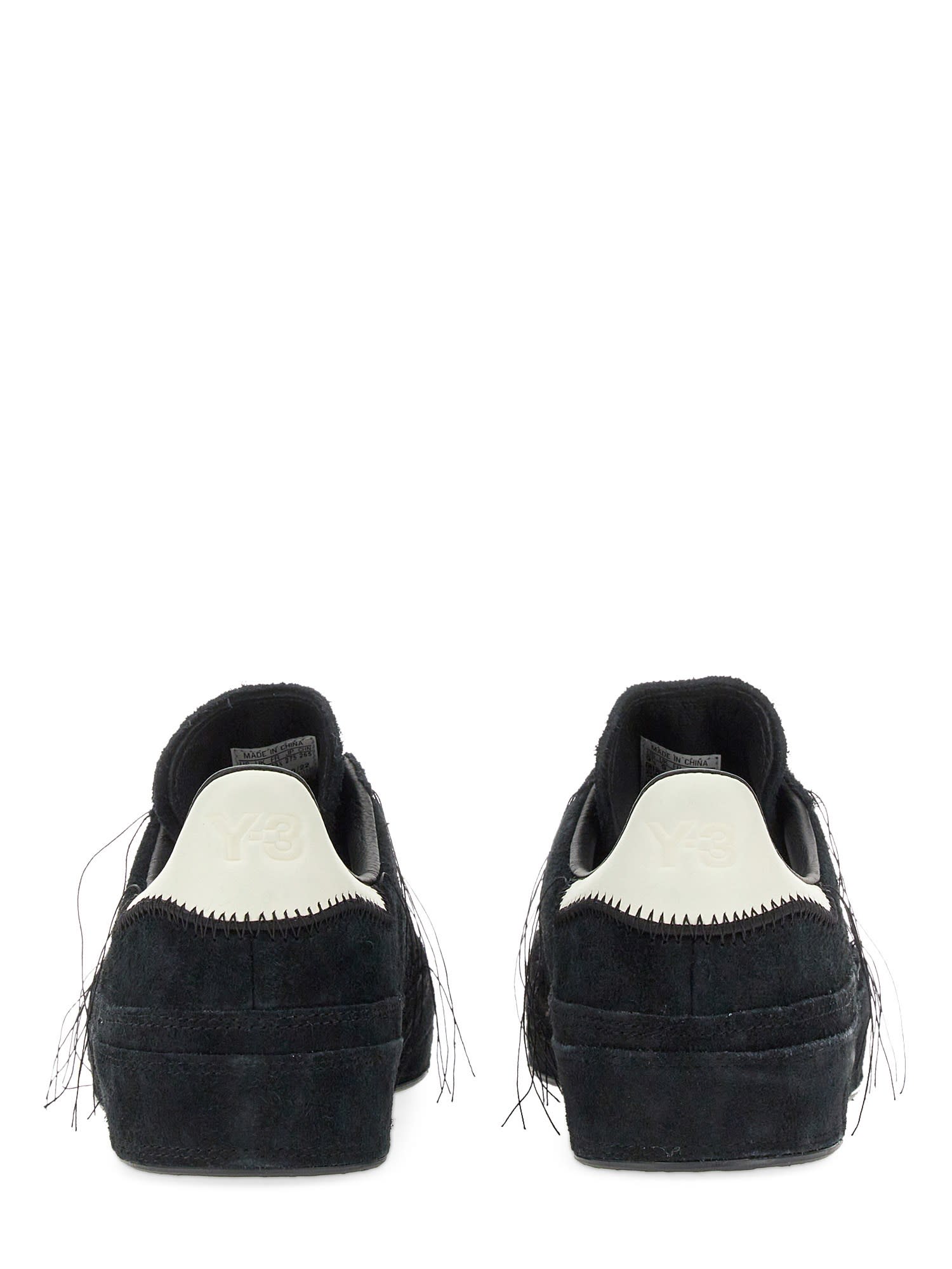 Shop Y-3 Sneaker Gazelle In Black White