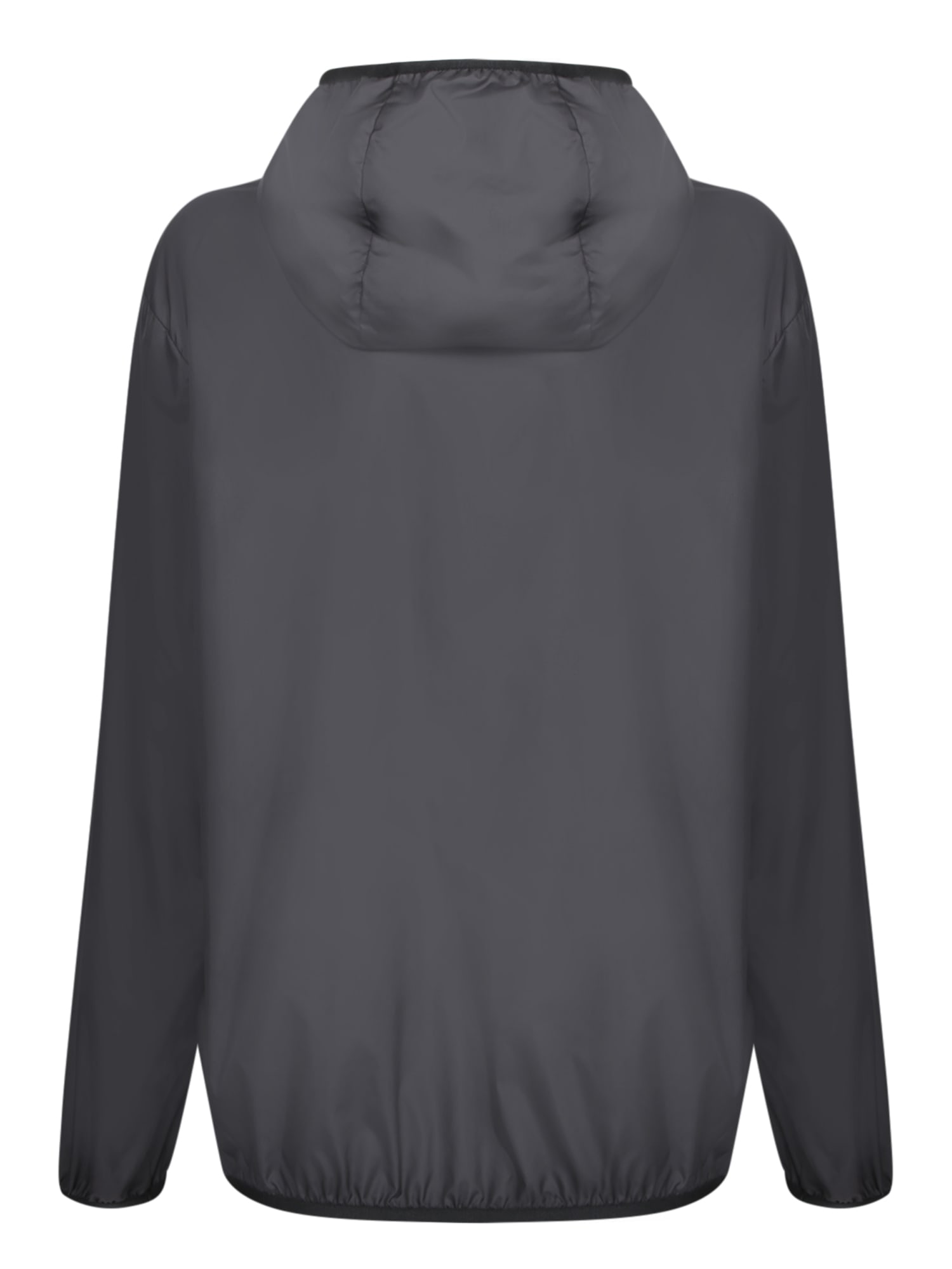 Shop Moncler Black Polyester Fegeo Windbreaker In 999