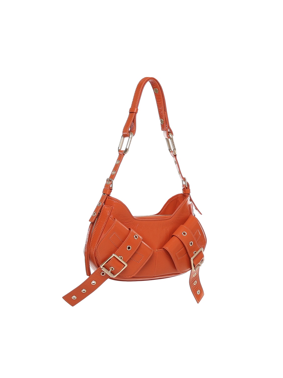 Shop Biasia Shoulder Bag Y2k.002 In Orange