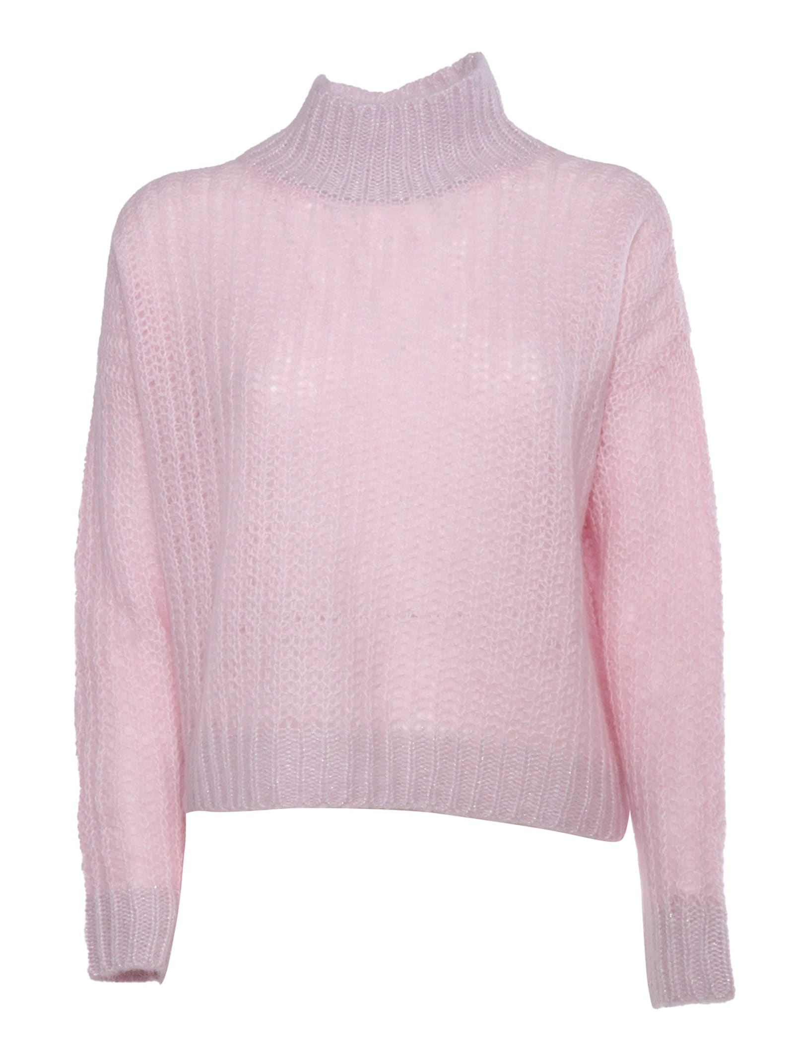 Shop Peserico Knitted Sweater In Multicolor