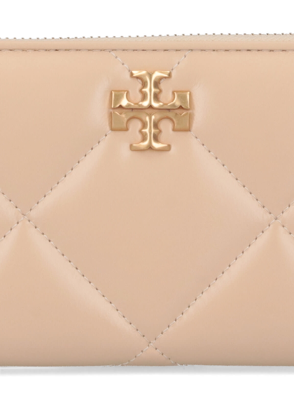 Tory Burch Kira Continental Zip Wallet In Neutral