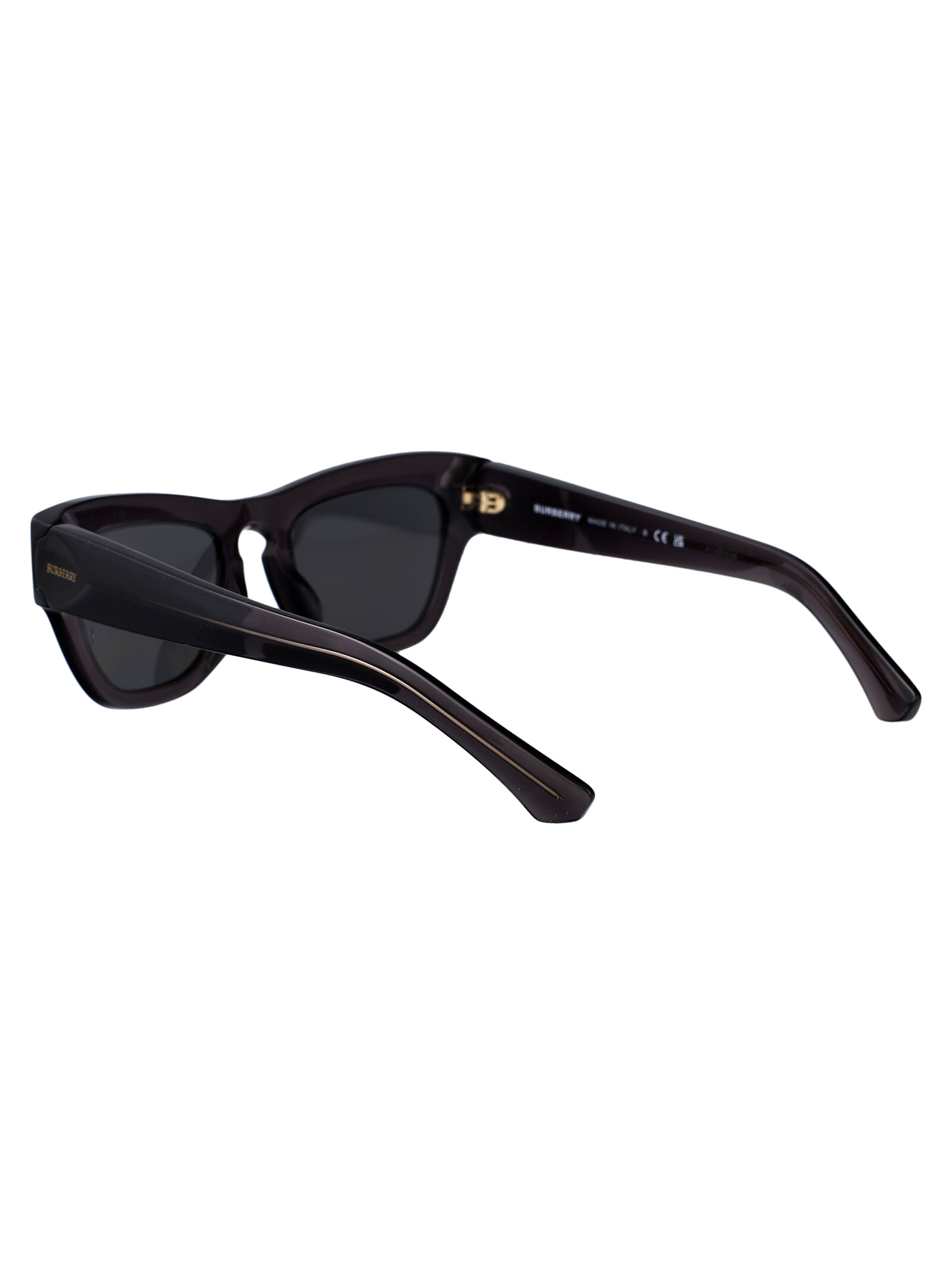 Burberry Eyewear 0be4440u Sunglasses In Check Black