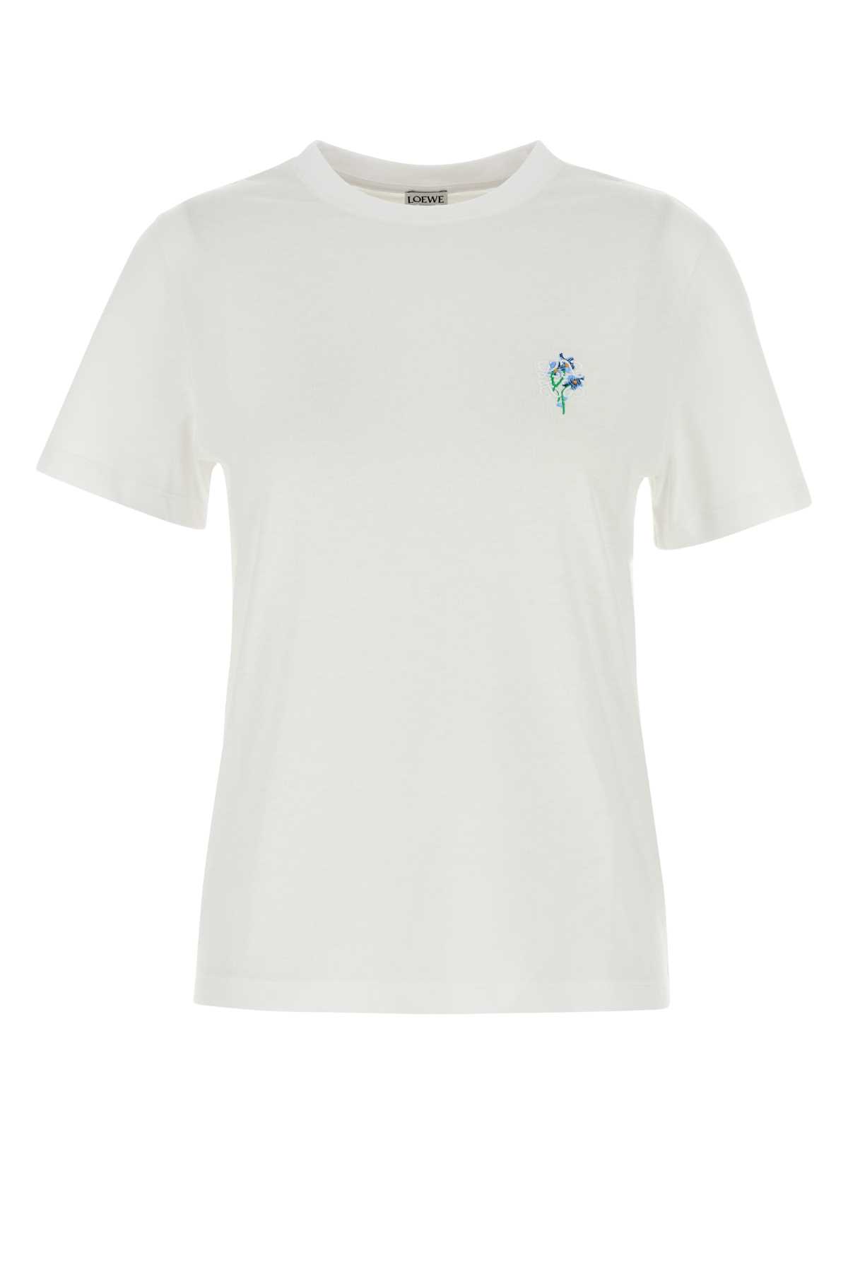 White Cotton T-shirt