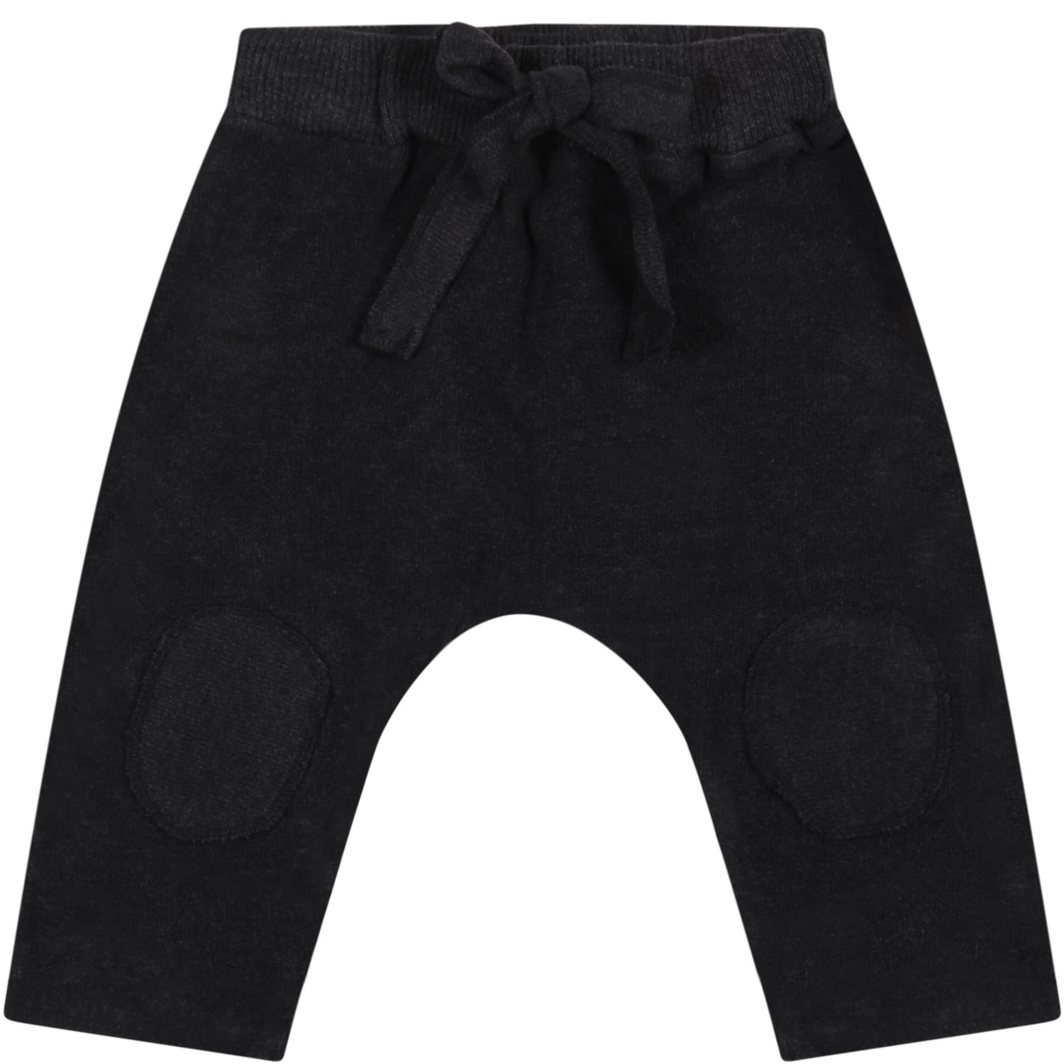 Caffe dOrzo Black dafne Trousers For Baby Girl With Bow