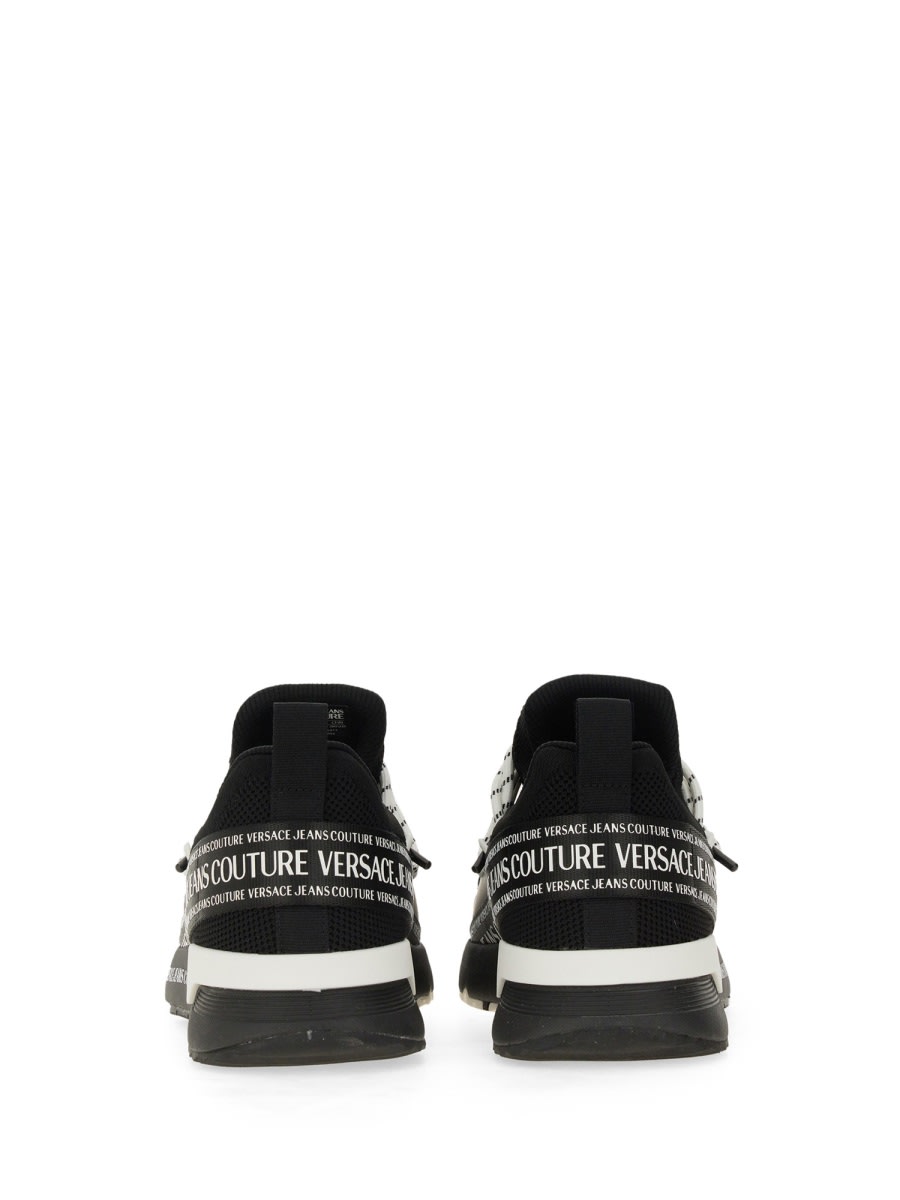 Shop Versace Jeans Couture Hyber Sneaker In Black