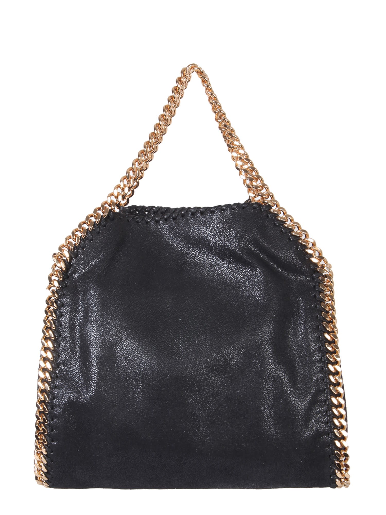 Shop Stella Mccartney Mini Falabella Bag In Black